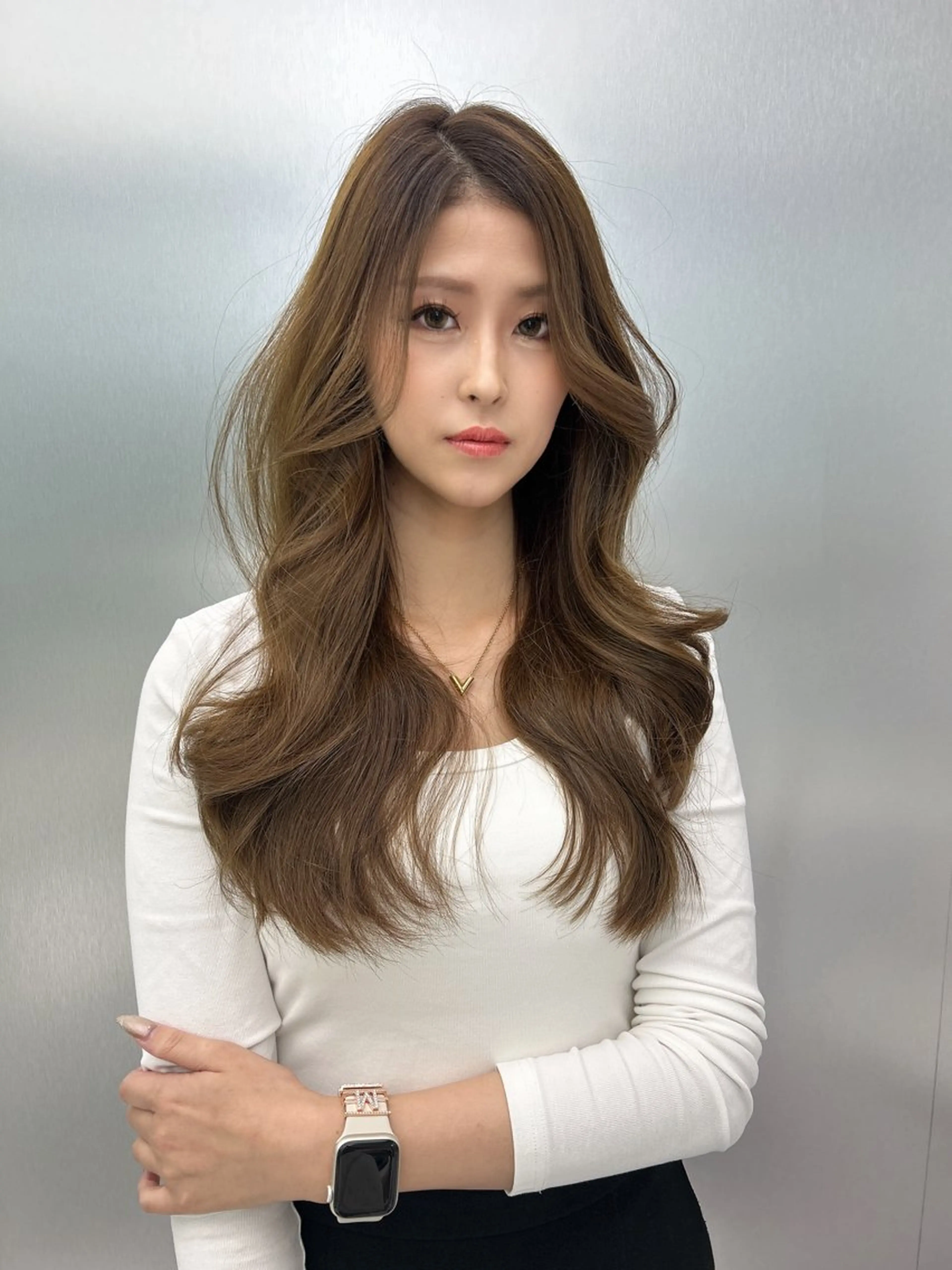 ロング 心斎橋ヘアカラー 海外ﾚｲﾔｰ/マリナのヘアスタイル