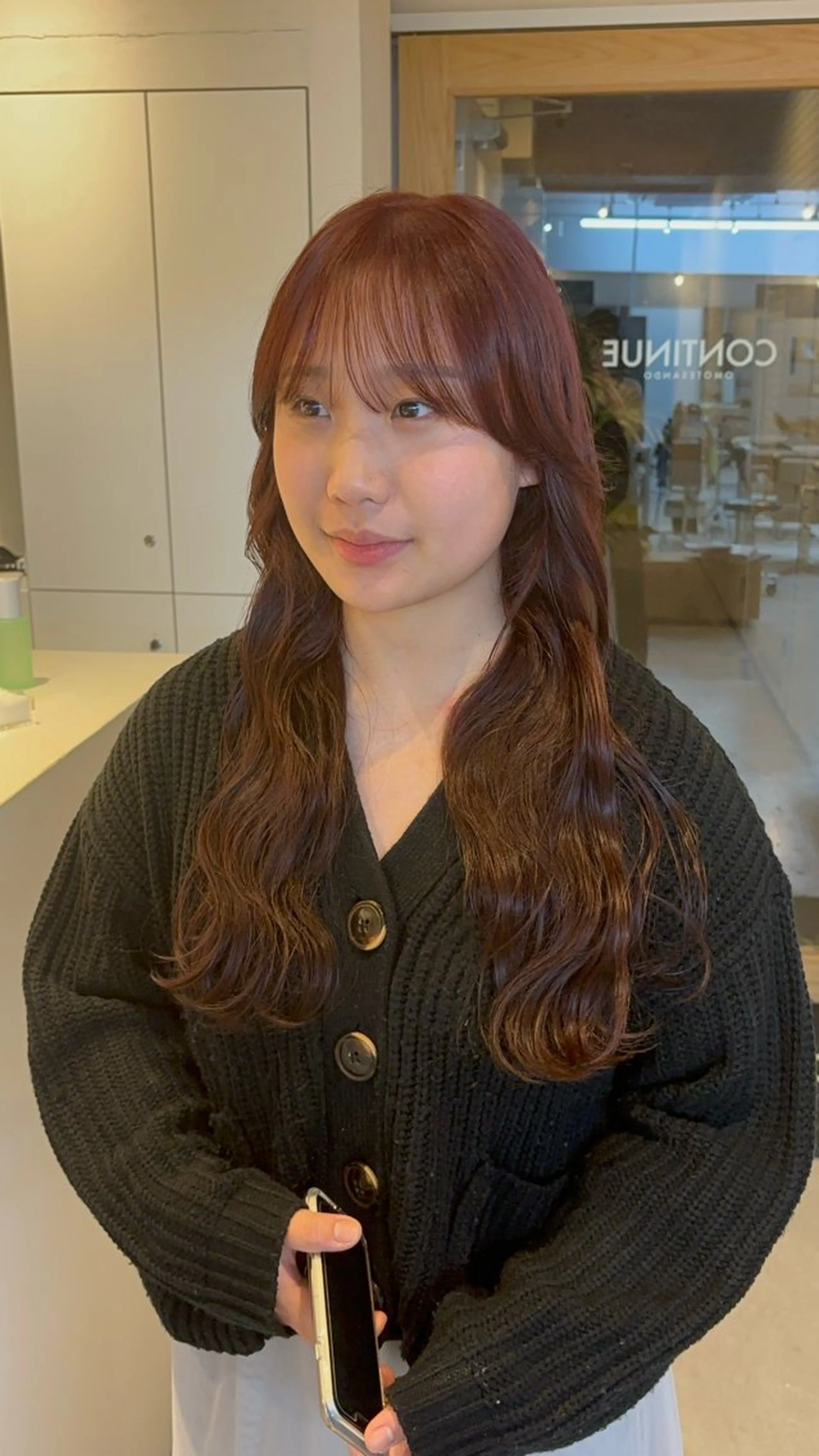 カラー レッドカラー 暖色/透明感カラー かずきのヘアスタイル