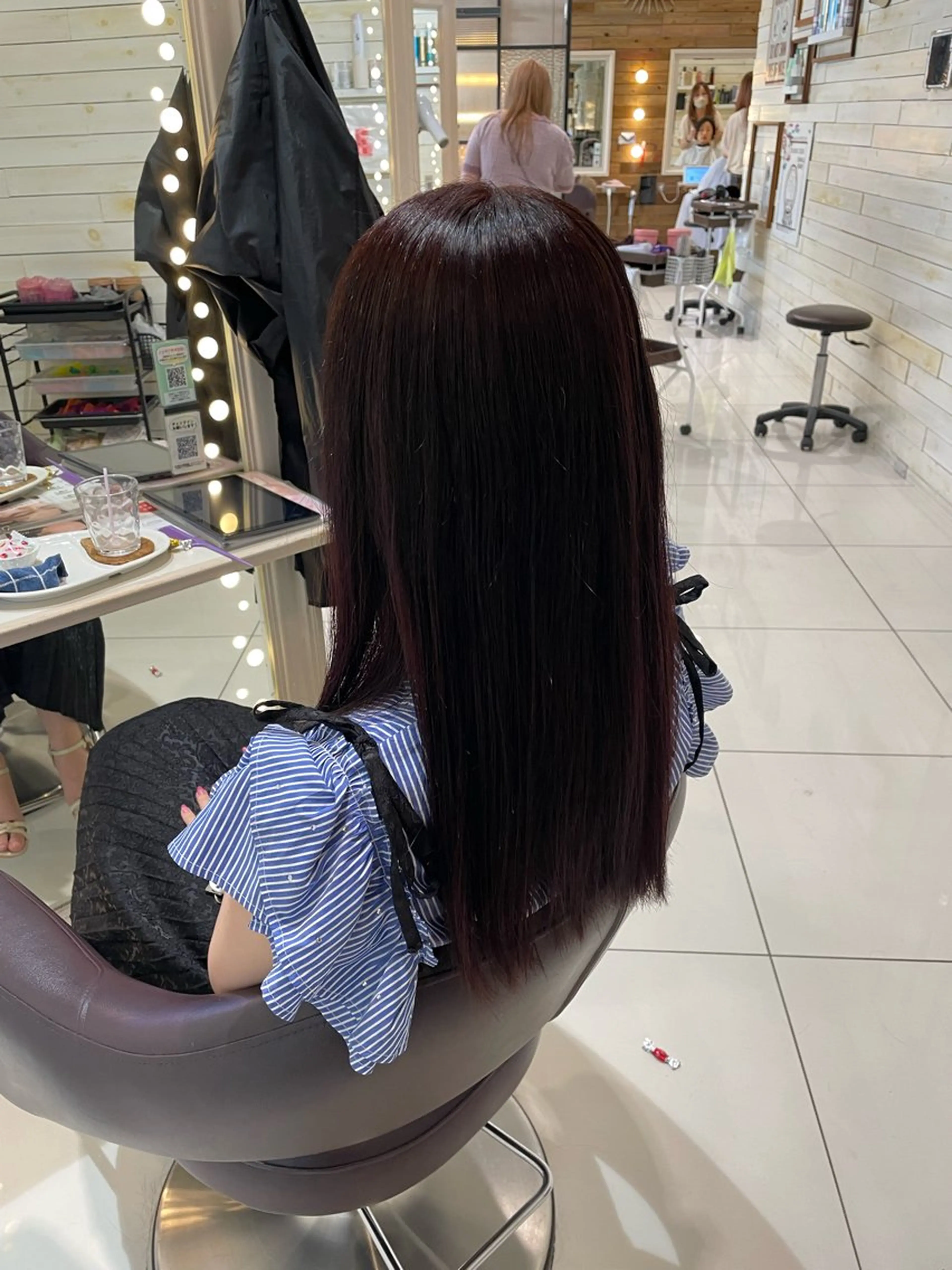 カラー ブラウンカラー 透明感カラー ピンクカラー なな /カラー/アレンジのヘアスタイル