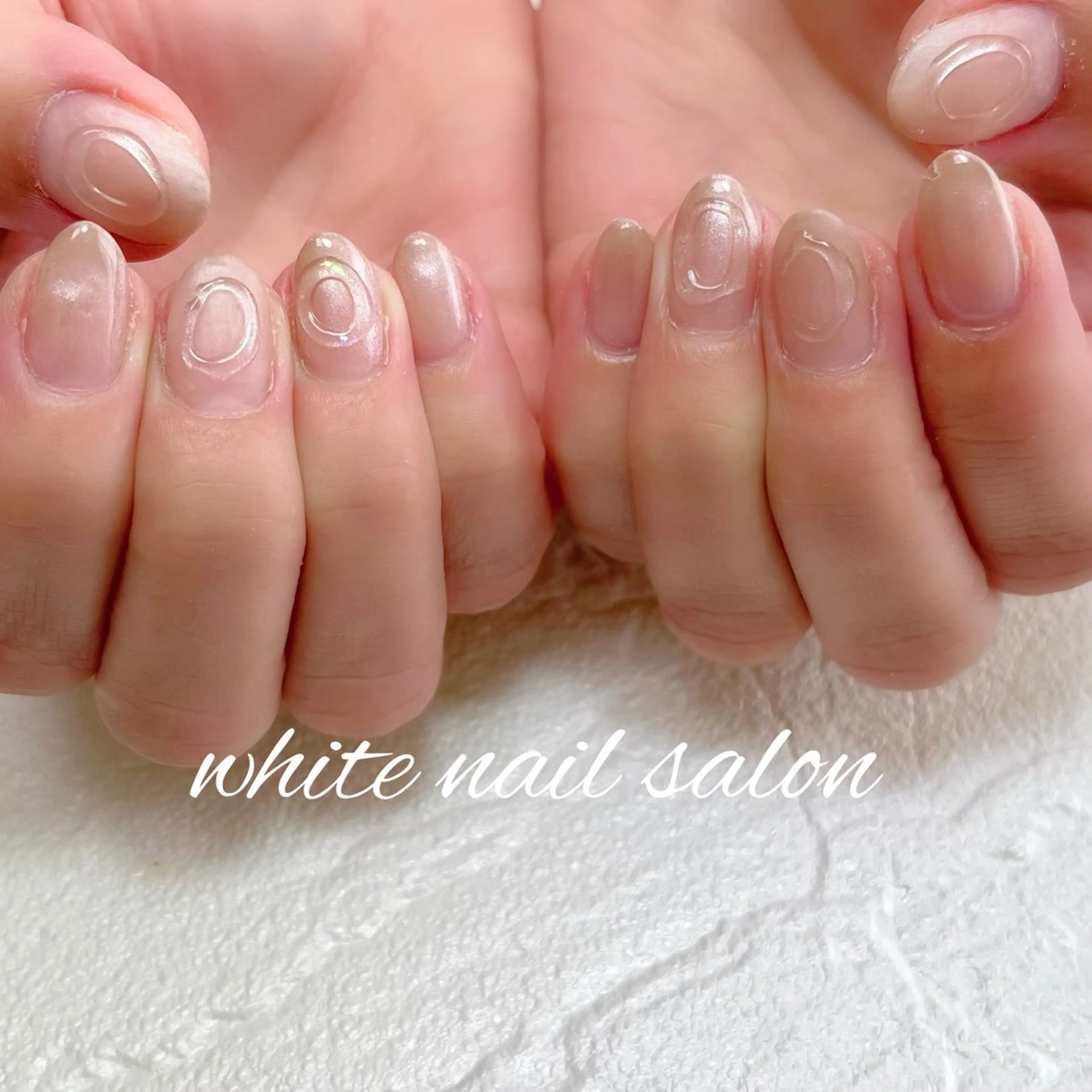 ネイル ラメ(グリッター) ハンドネイル white nail salonのネイルデザイン