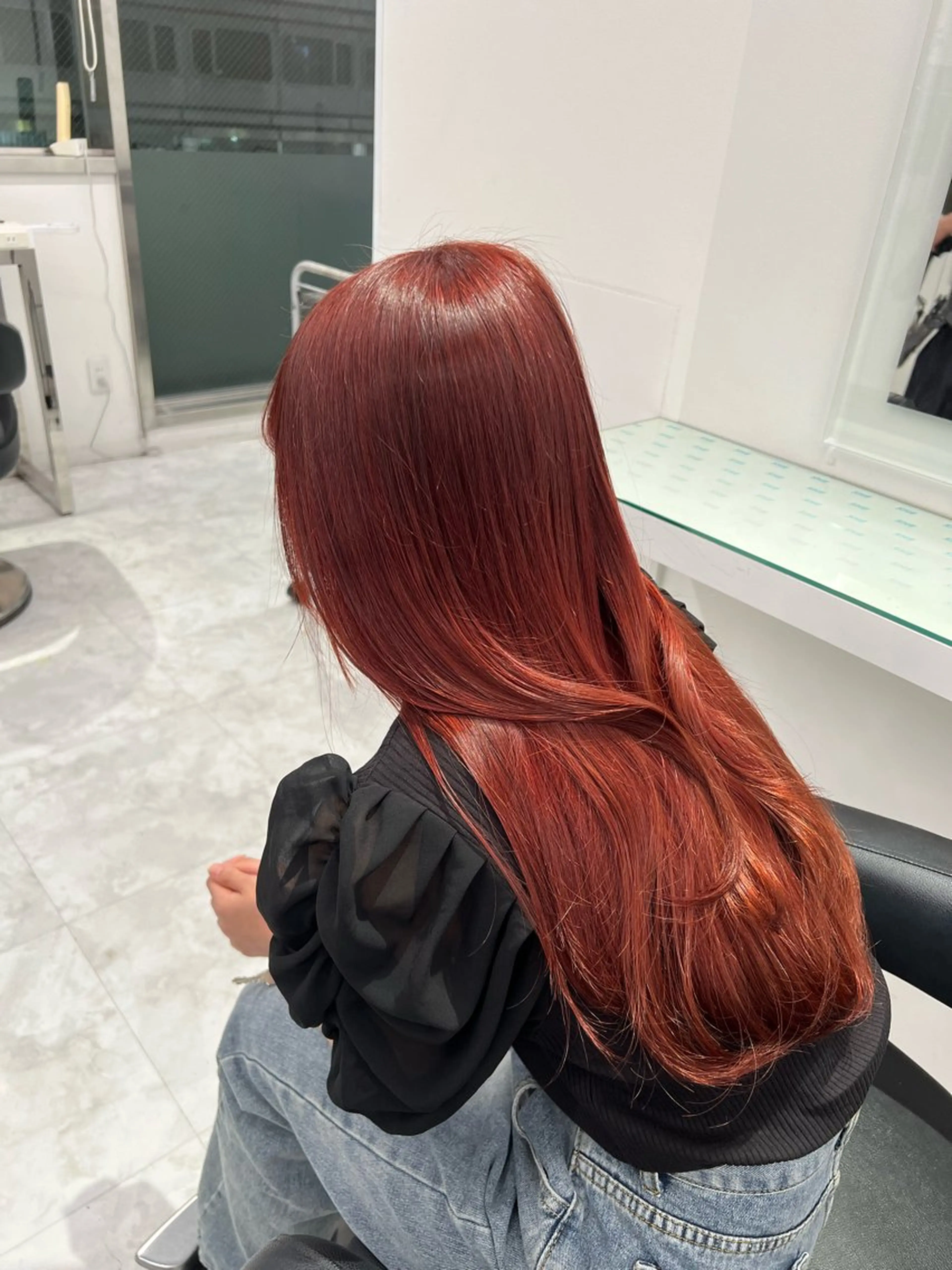 カラー ヘアカラー トリートメント ヘッドスパ ヘアセット ブリーチなし透明感 💗RYOTAのヘアスタイル