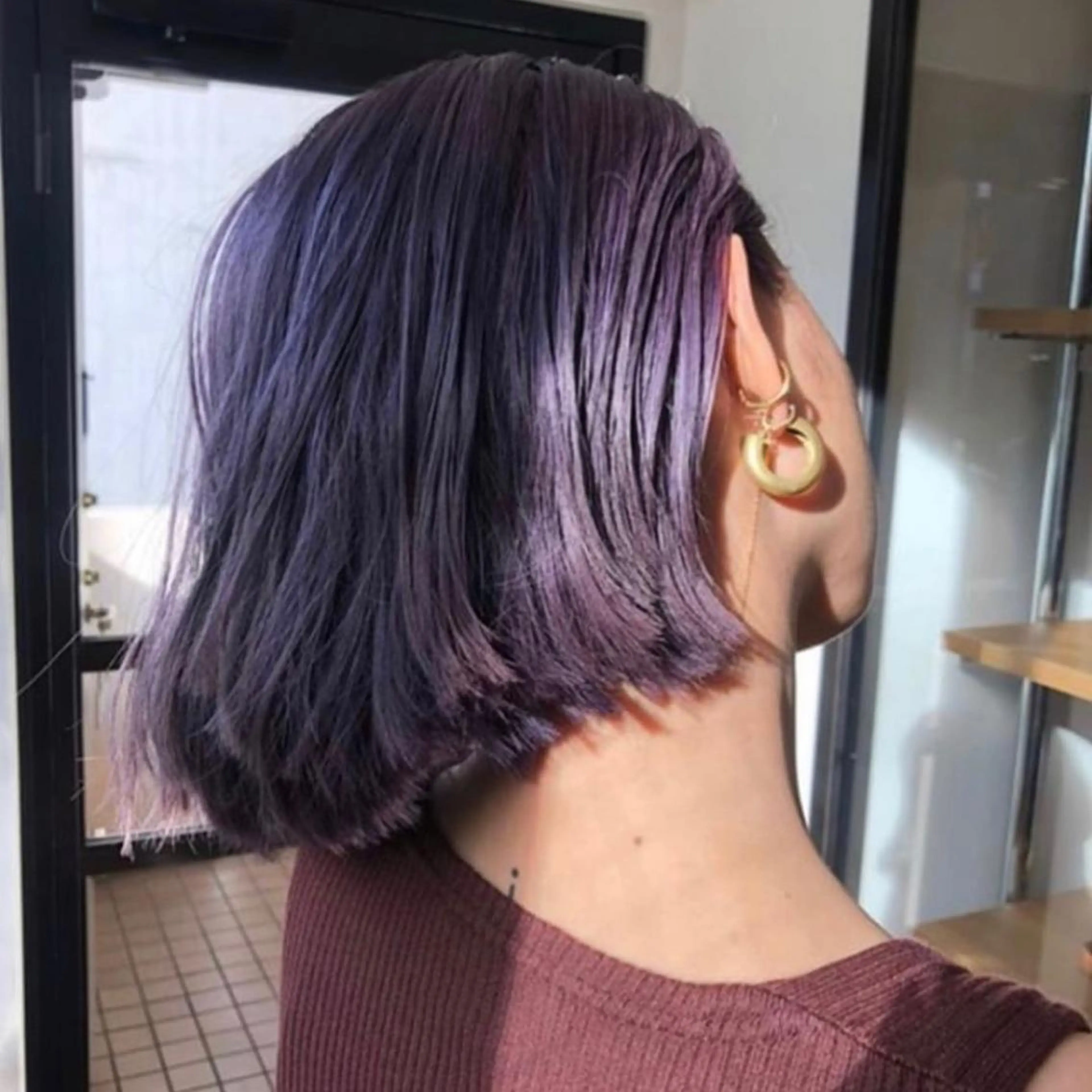 ショート カット ヘアカラー ハイトーンカラー🩵 耳ツボジュエリー👂のその他イメージ