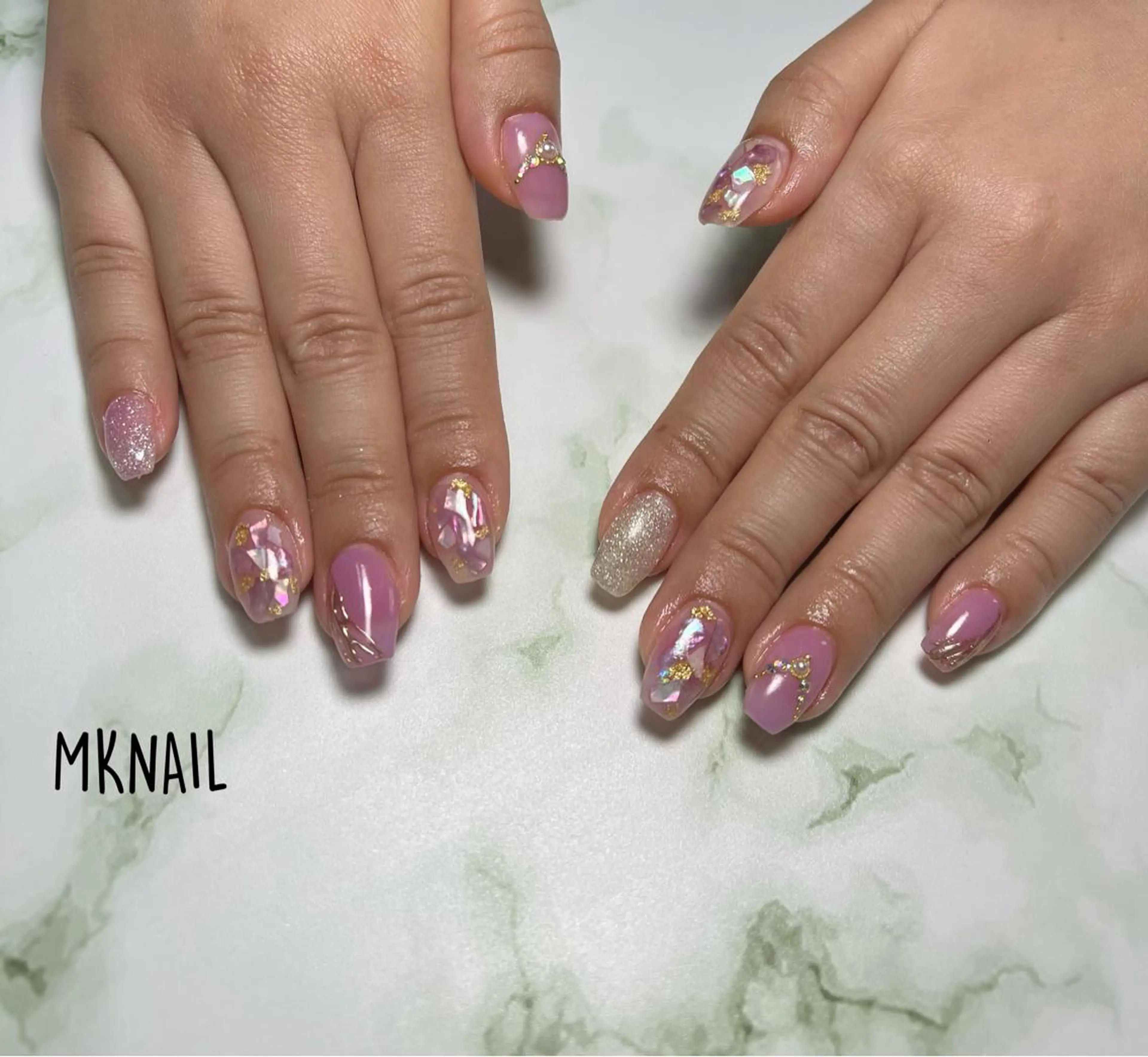 ネイル ハンドネイル MK NAILのネイルデザイン