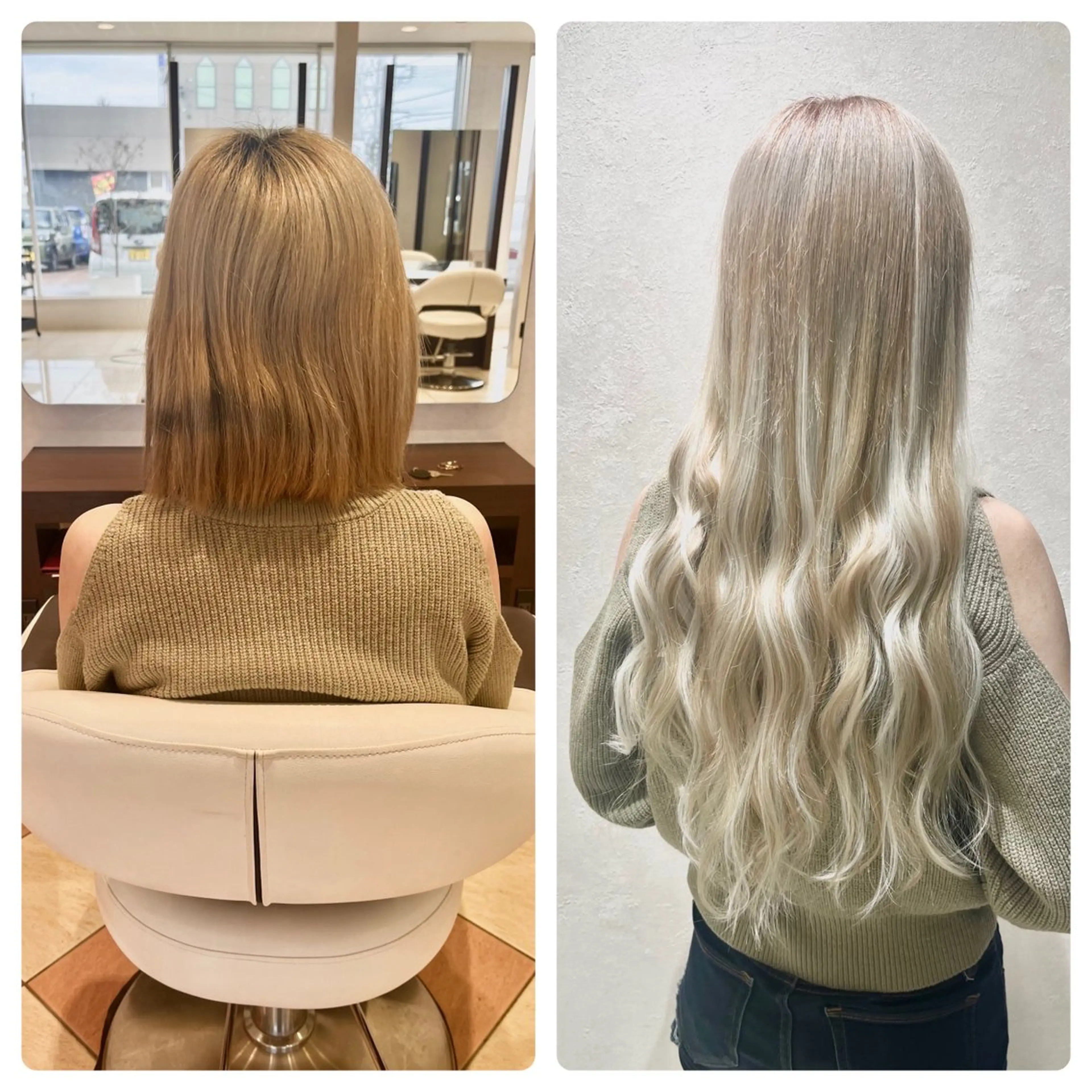 ロング EARTH長岡 🌼渡辺まい🌼のヘアスタイル