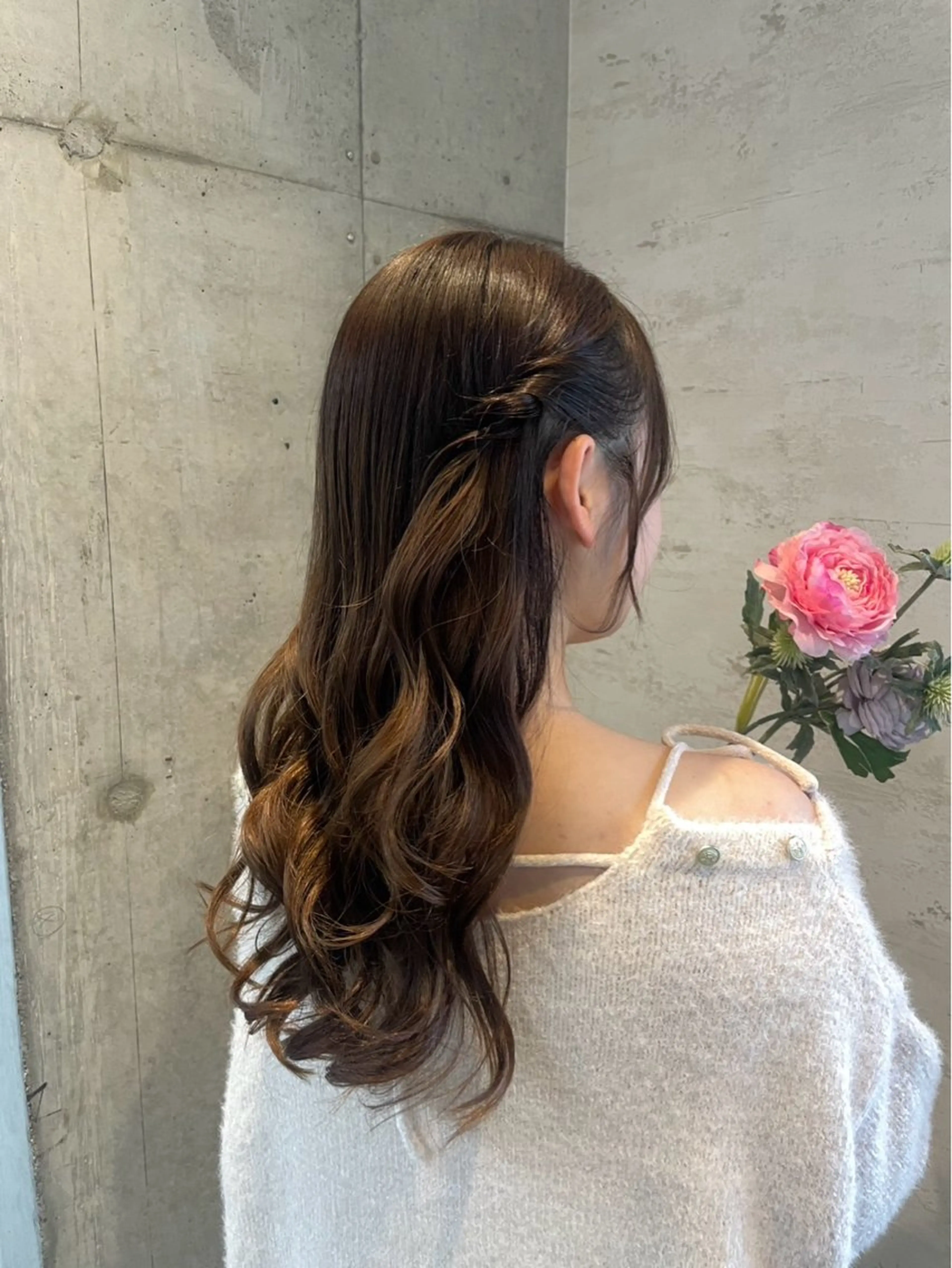 ロング ヘアアレンジ 美髪× ヘアセット✨Araiのヘアスタイル