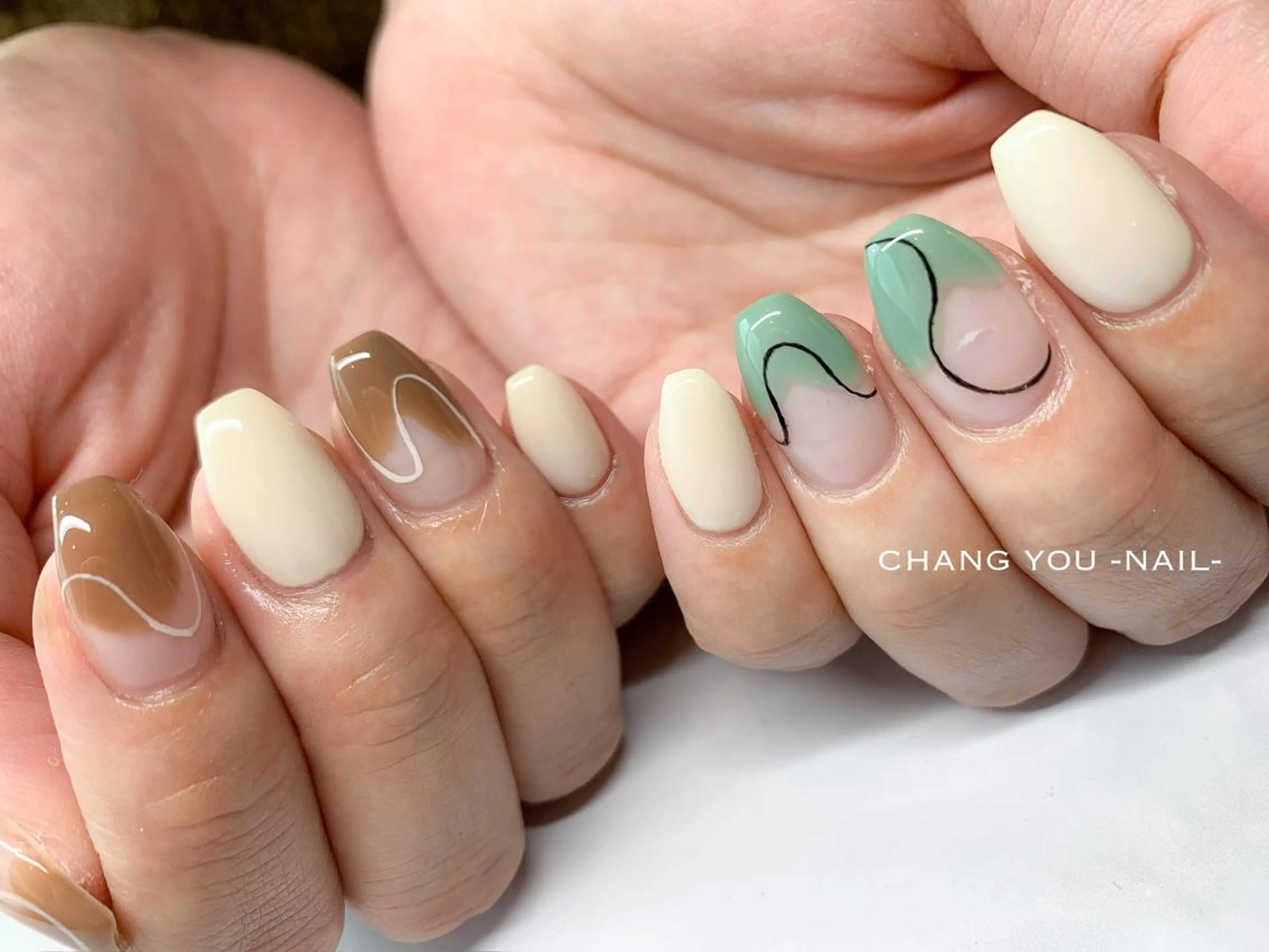ネイル ハンドネイル Maison noyerのネイルデザイン