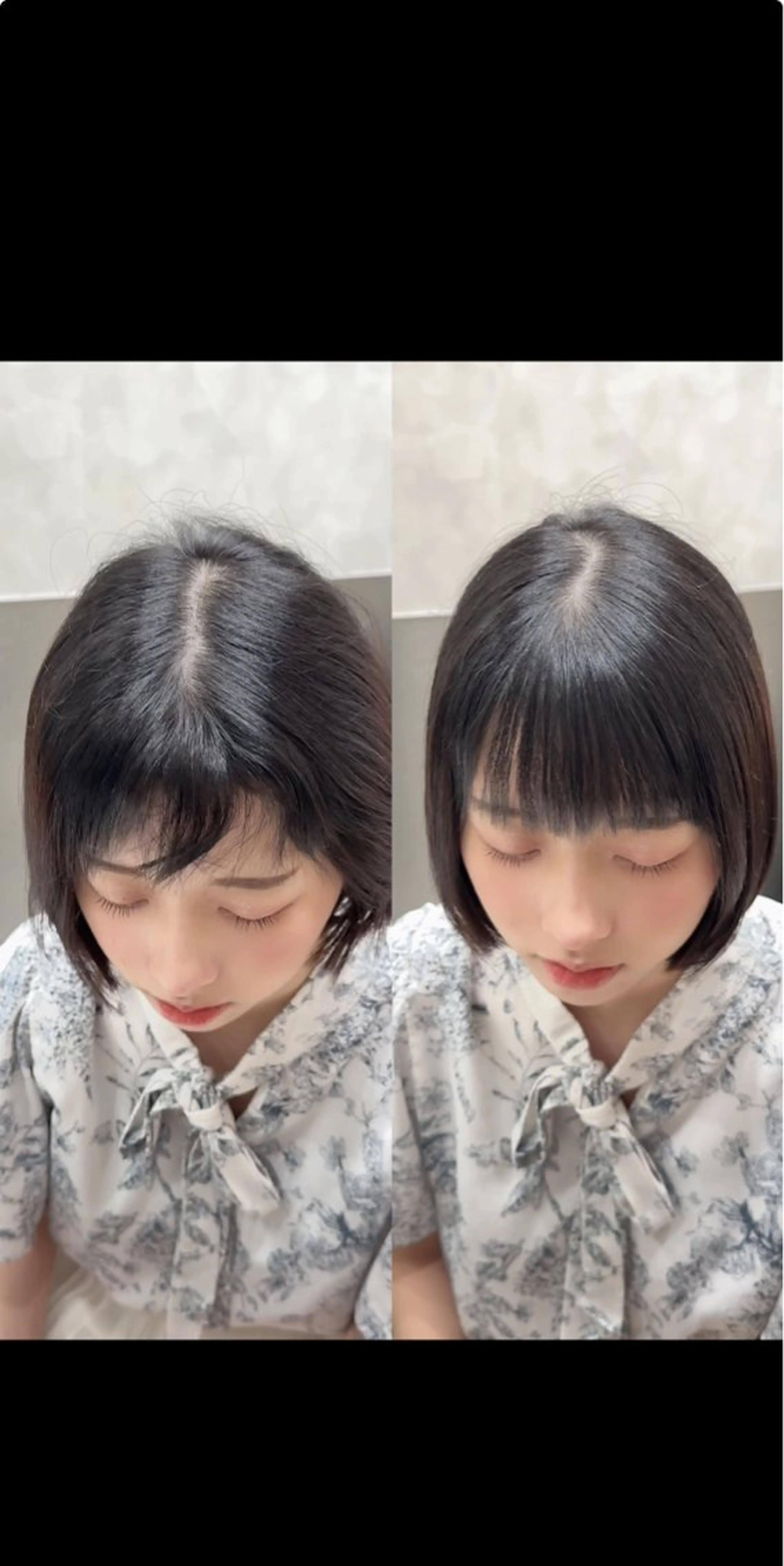 ミディアム 縮毛矯正 トリートメント ゴートゥデイシェアサロン原宿vita所属・縮毛矯正クロスパーマ 益子達也のヘアスタイル