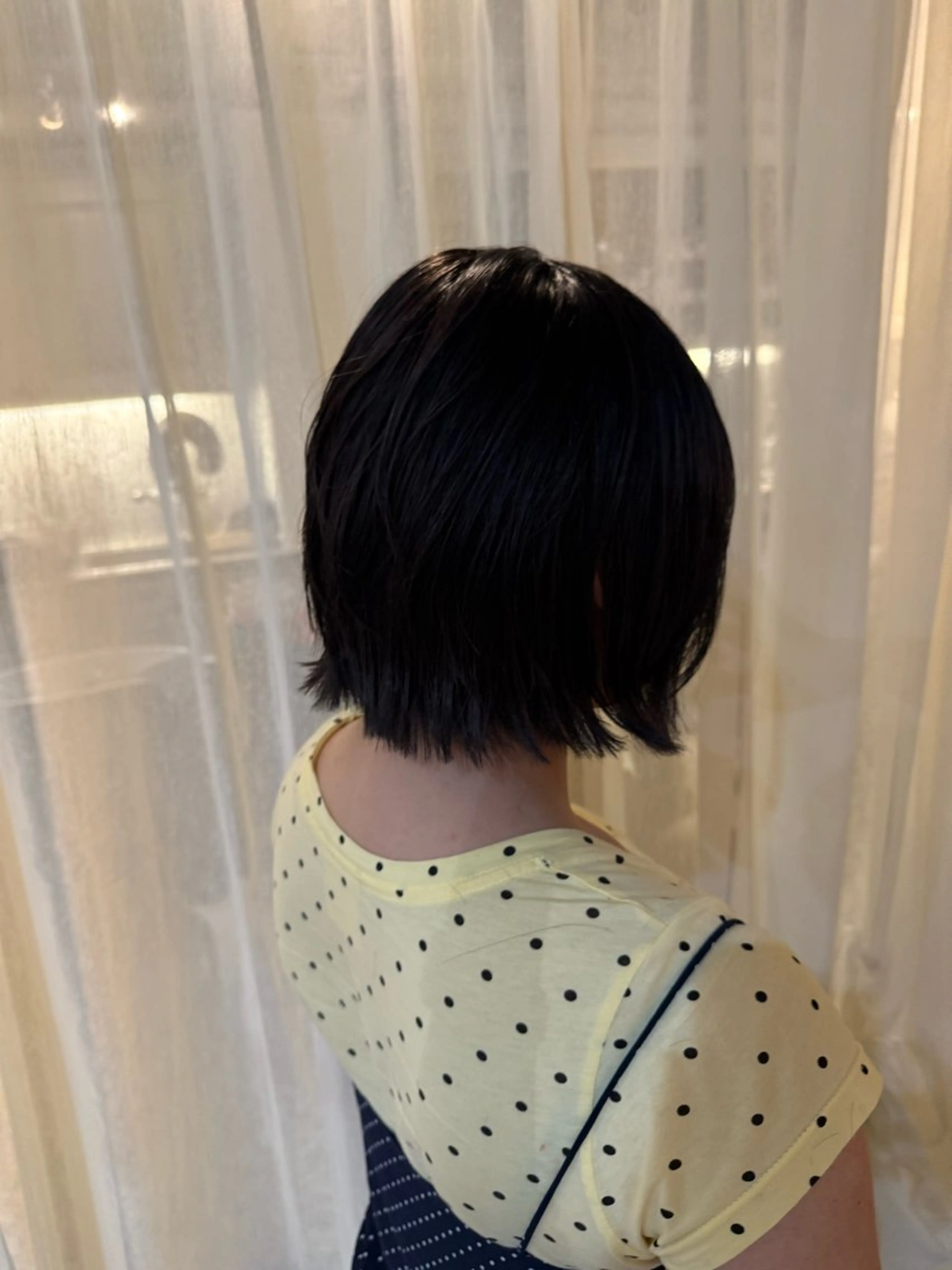 ショート replay所属・藤原 百花のヘアスタイル