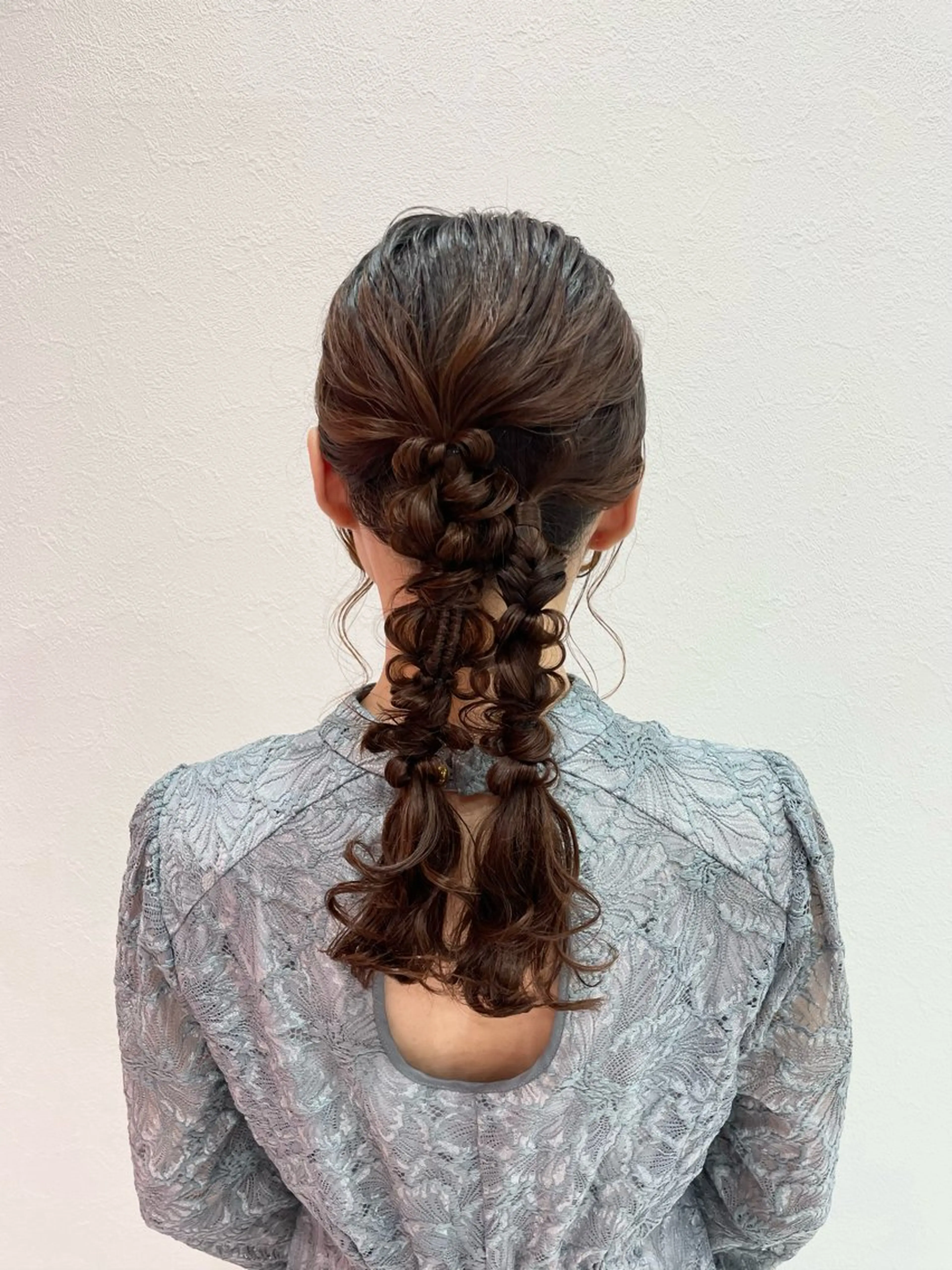 セミロング 山口 舞弥のヘアスタイル