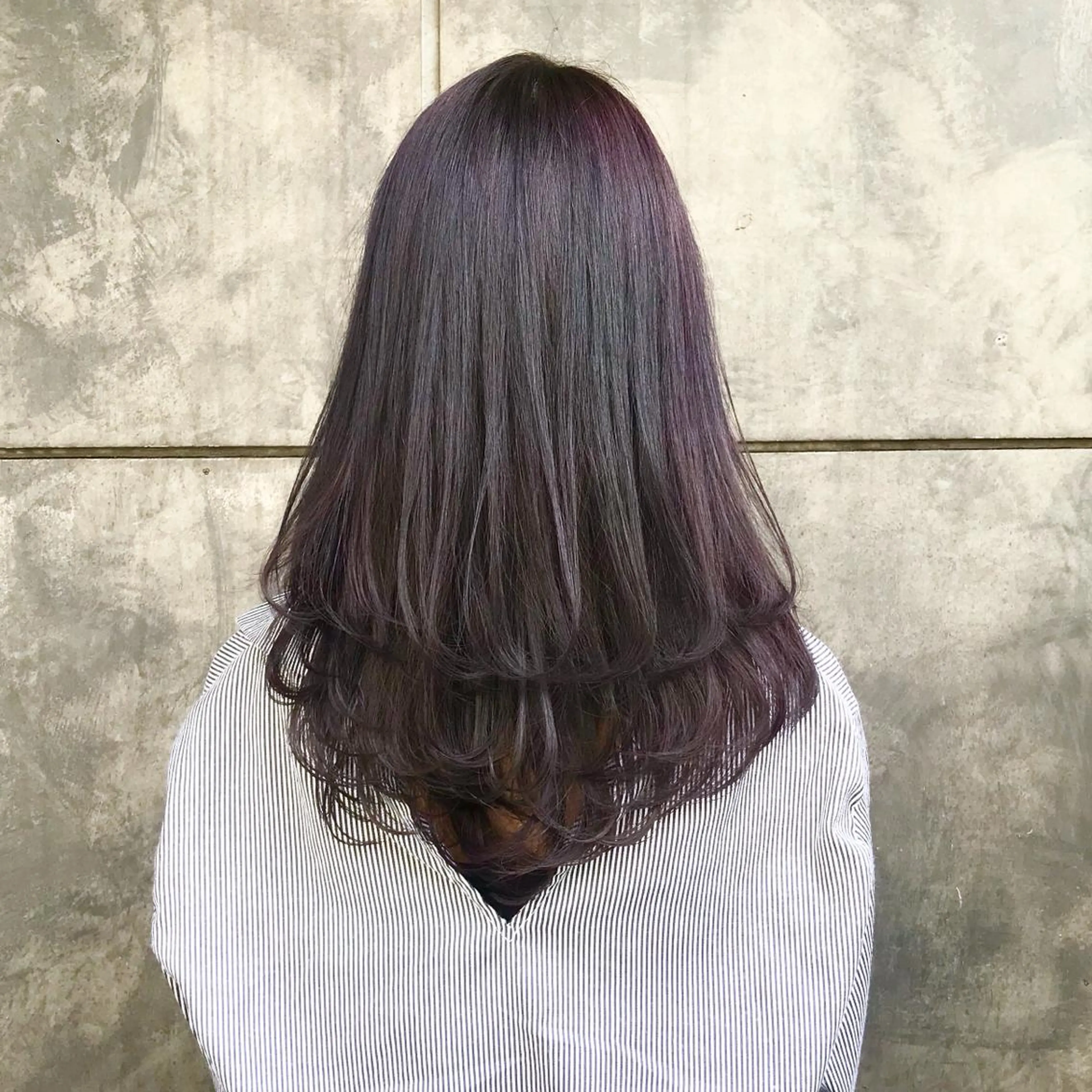 セミロング カラー タンバルモリ ヨシンモリ ムルギョル巻き 韓国風ヘア レイヤーカット K-POP好き美容師 🇰🇷Kai.Yのヘアスタイル