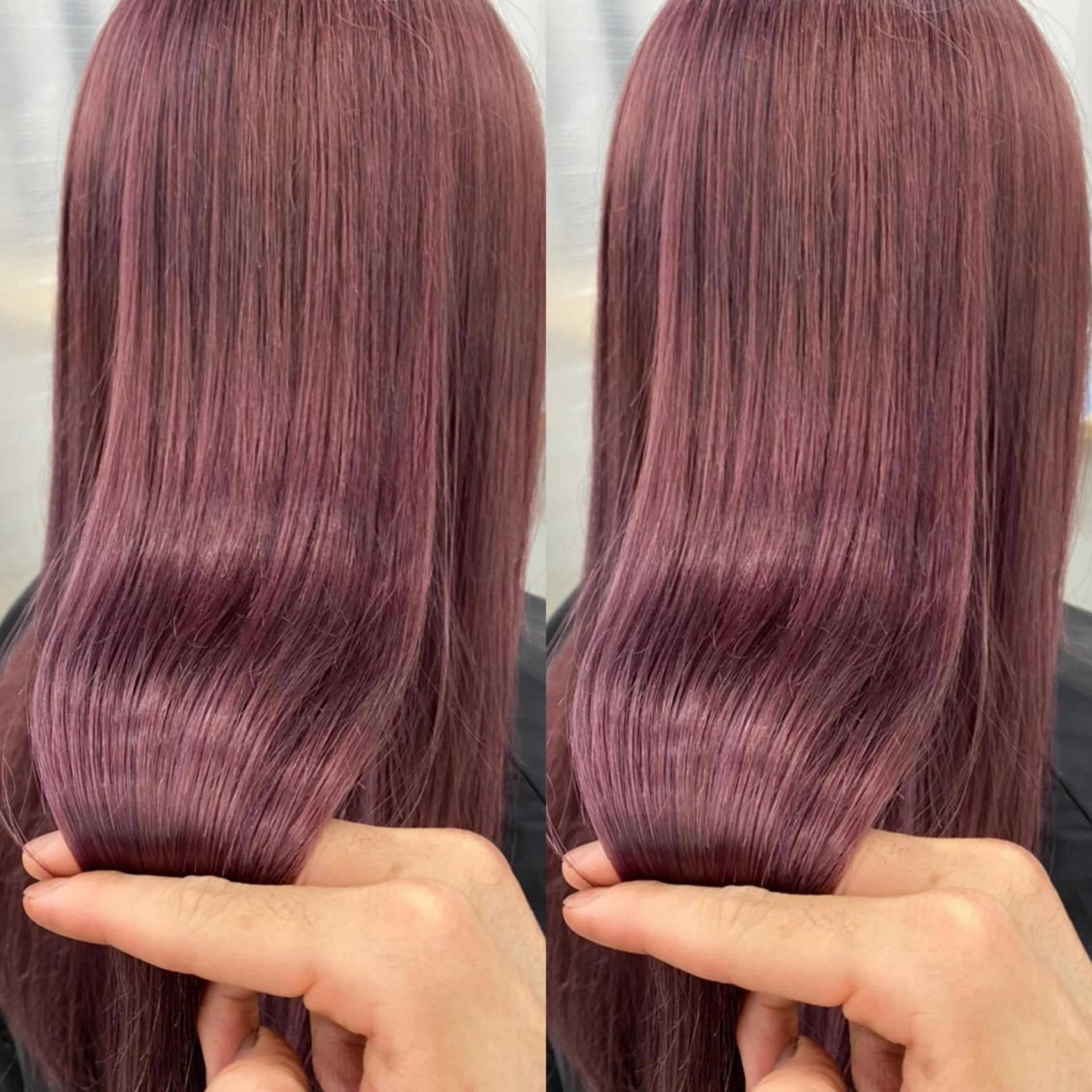 ロング カット ヘアカラー トリートメント Zina西新 井上貴幸のヘアスタイル