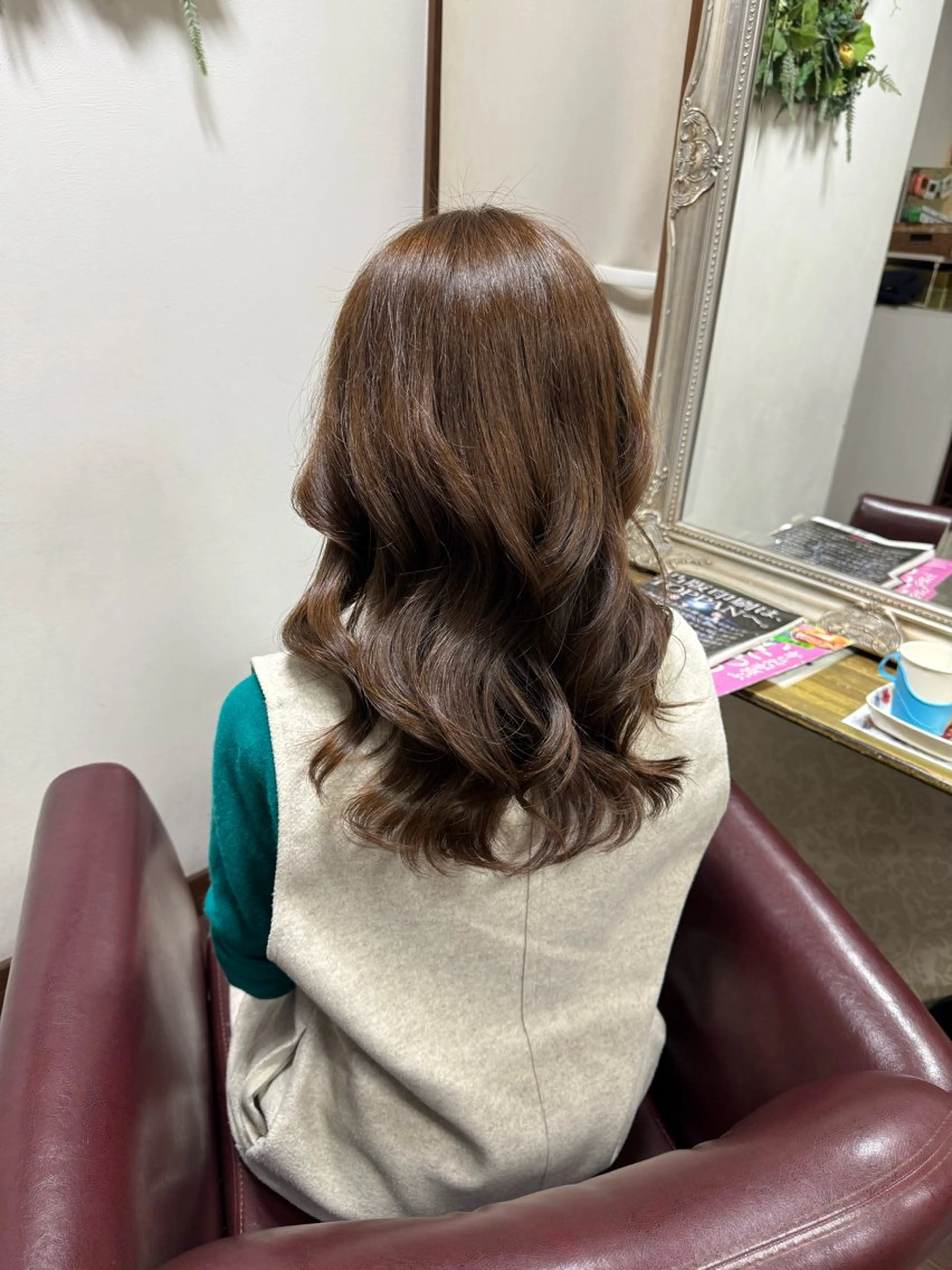 ロング カラー ベージュカラー まりん /小牧美容院のヘアスタイル