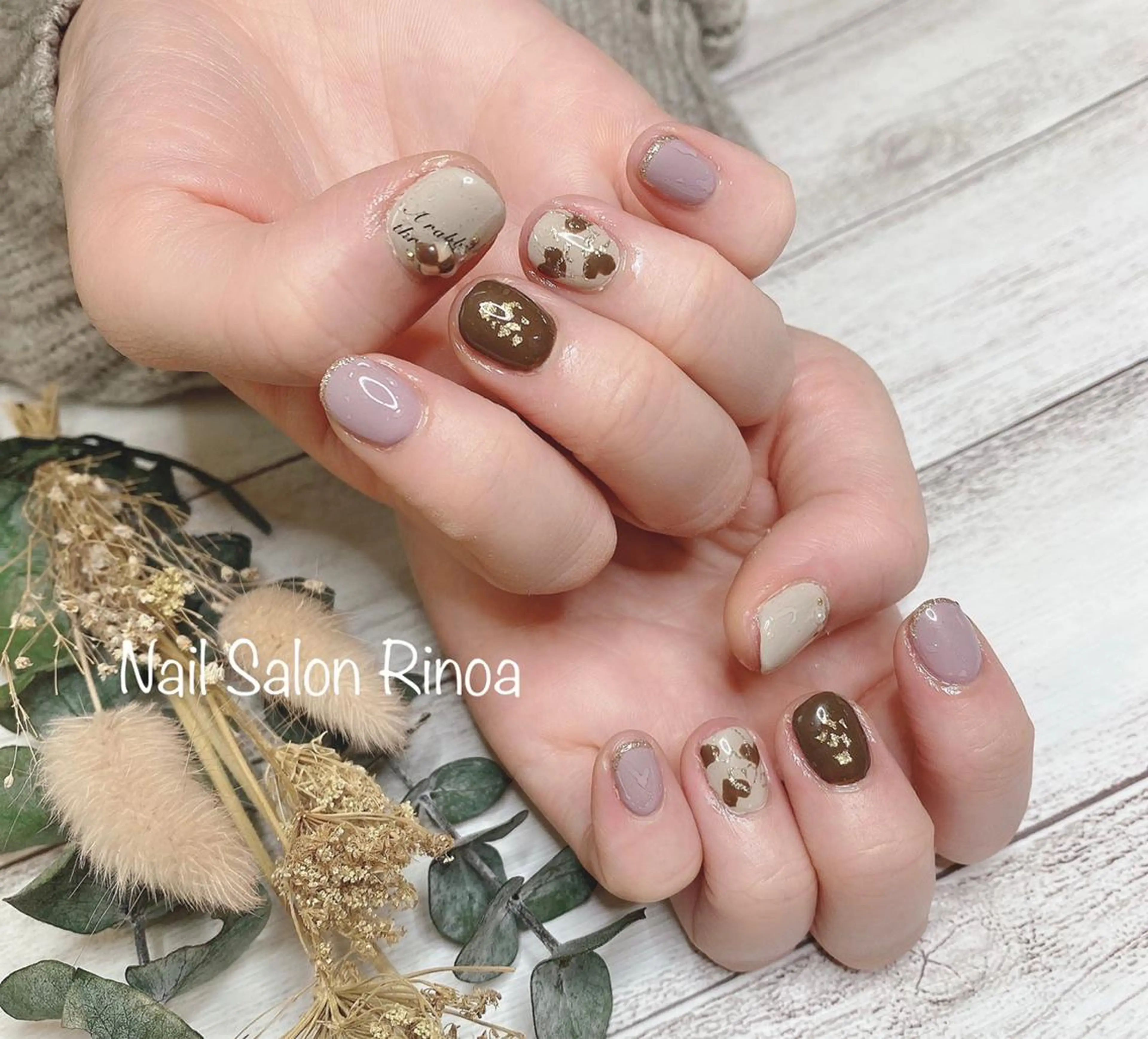 ネイル Nail Salon Rinoaのネイルデザイン