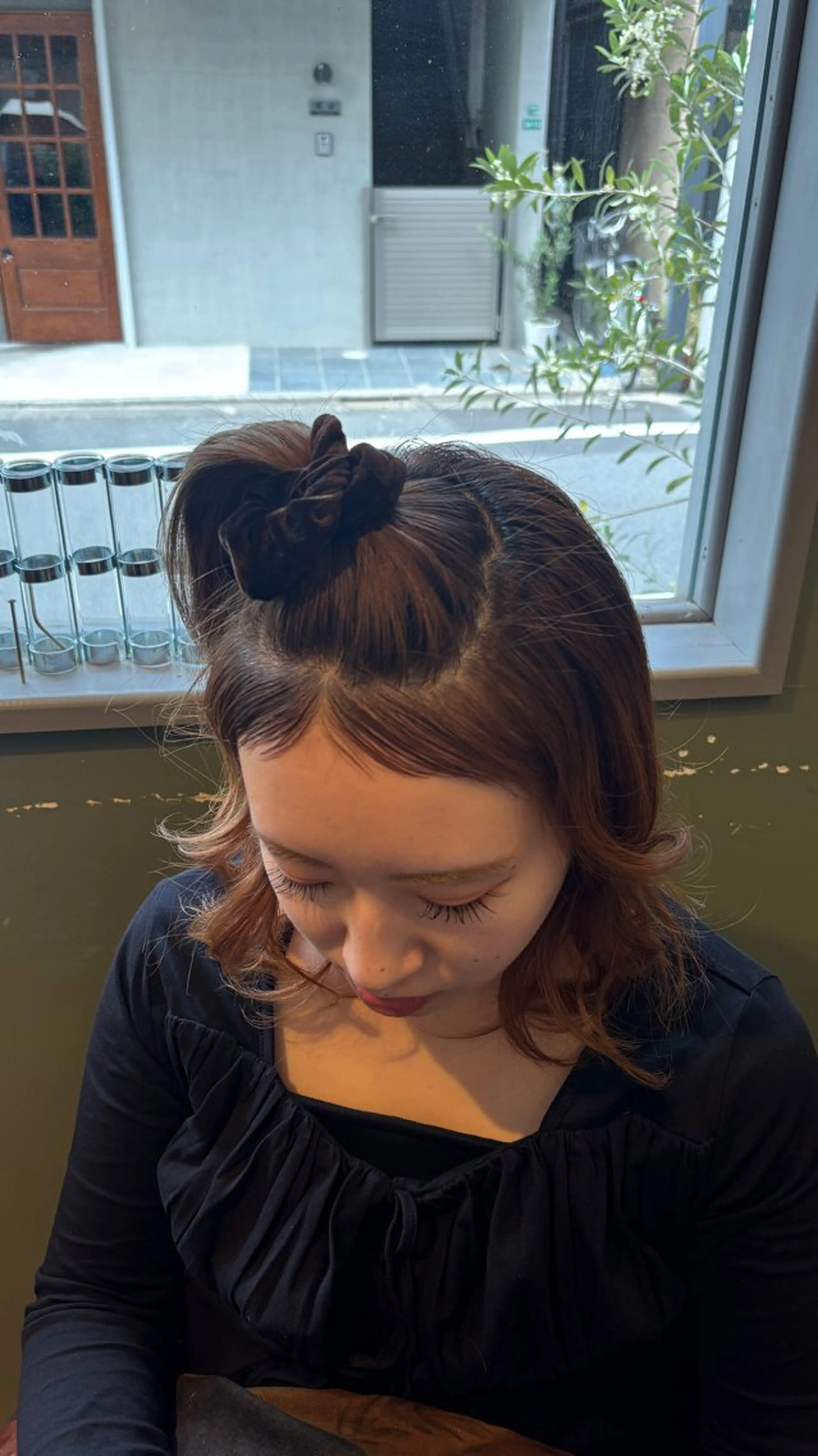 ミディアム 甲斐 真桜のヘアスタイル