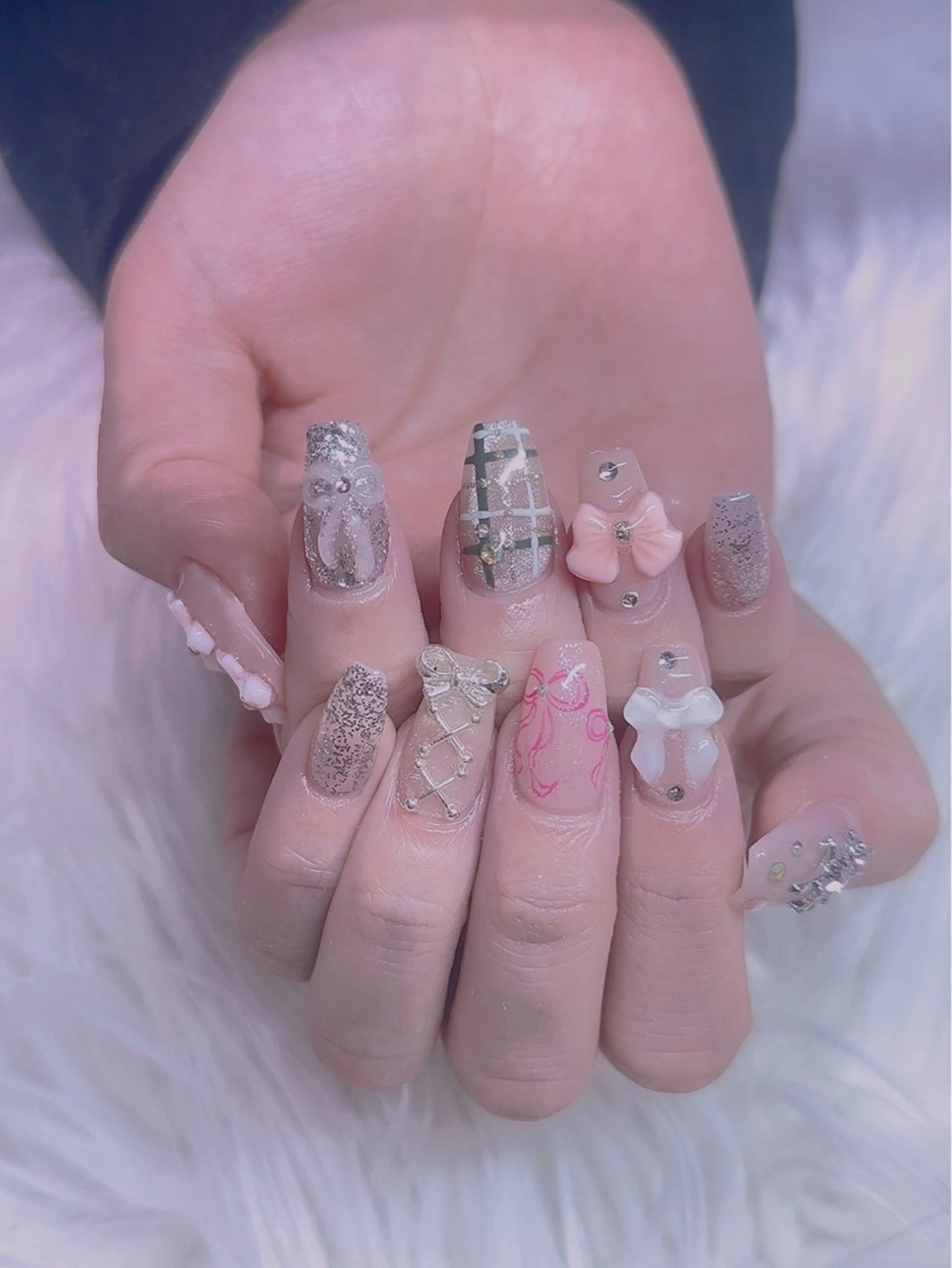 ネイル 長さだし専門店 M2　rikaのネイルデザイン