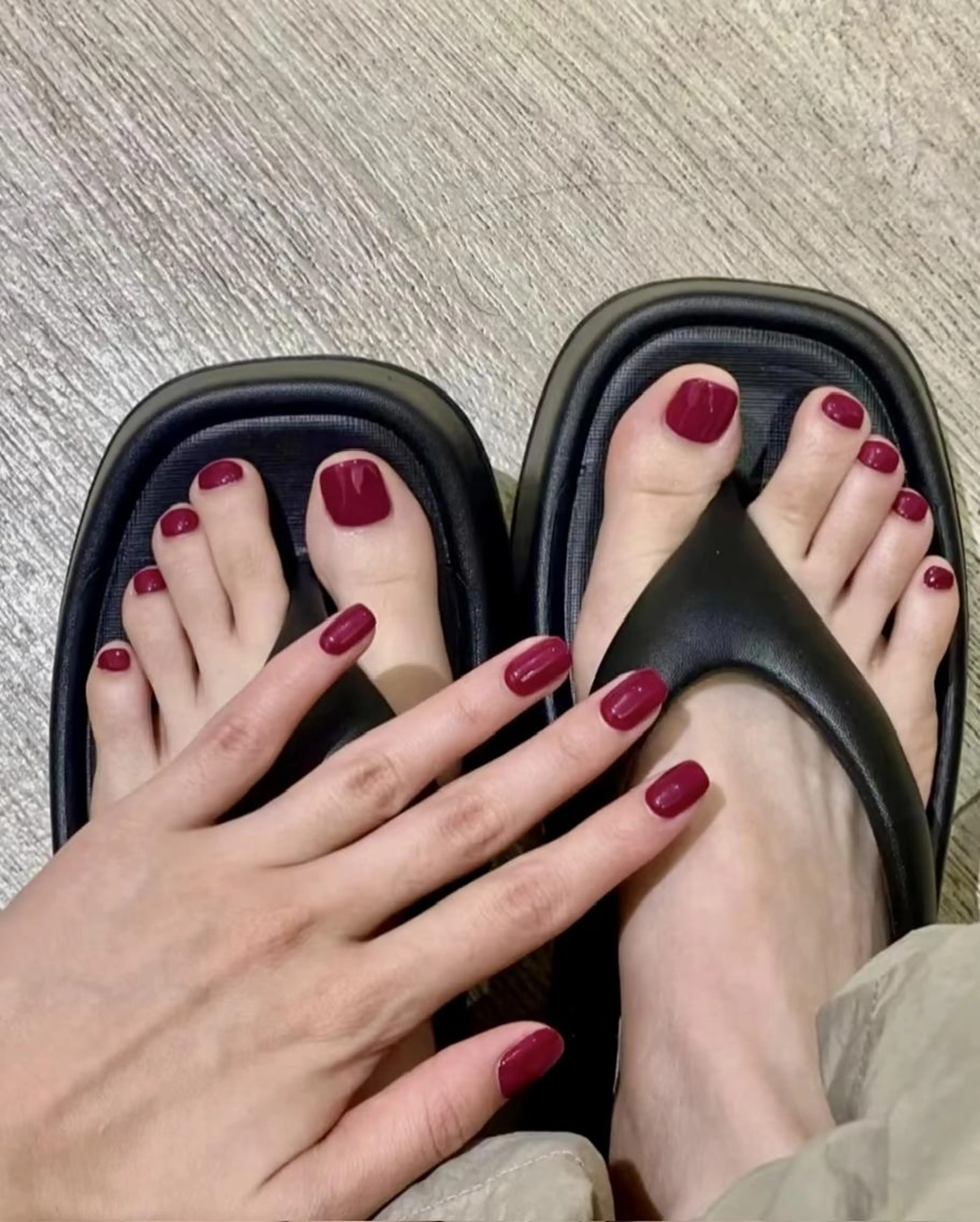 超お🉐✋&🦶ワンカラー「ソフトジェルoff無料」の写真