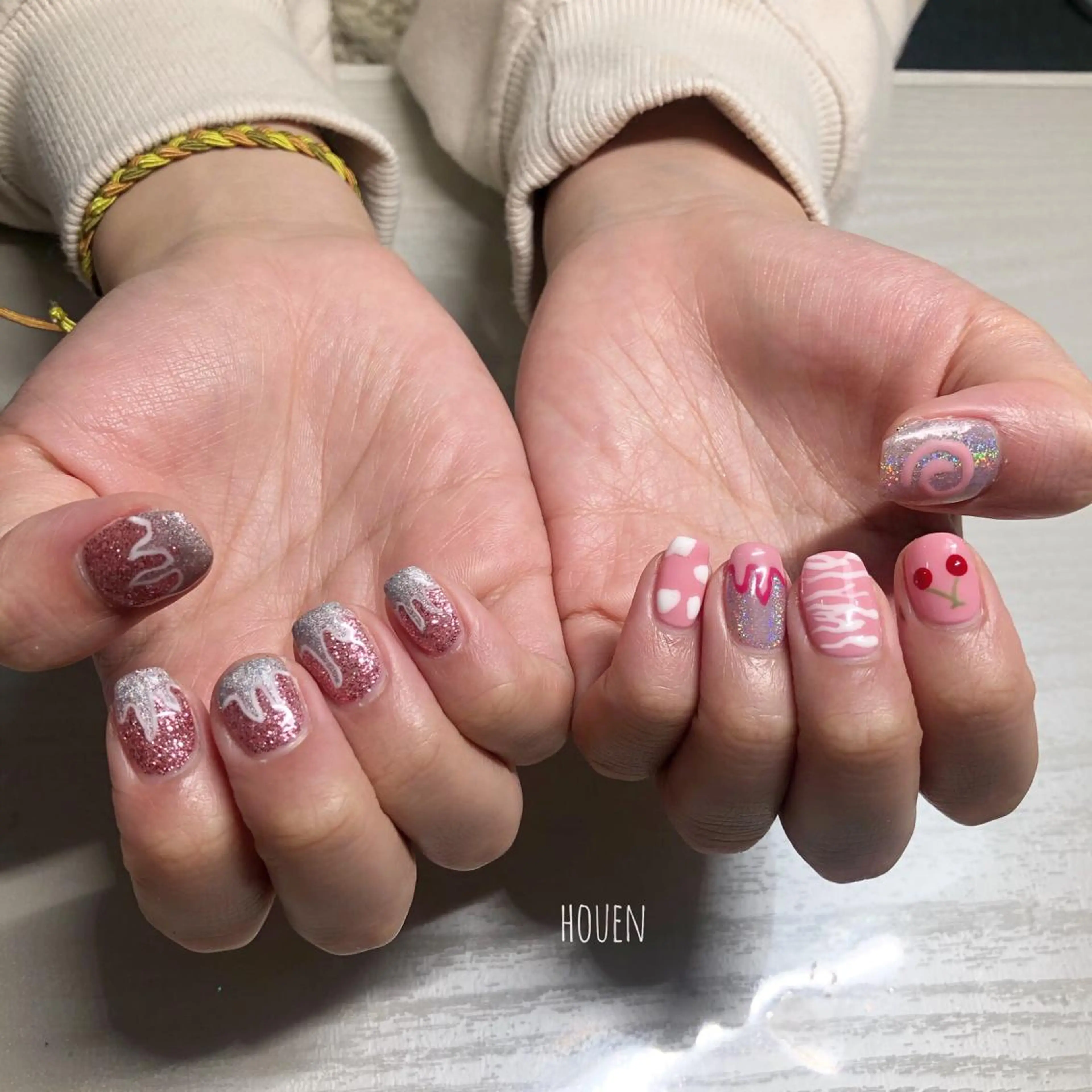 ネイル 持ち込み I pinknail 韓国風·持ち込み専門のネイルデザイン