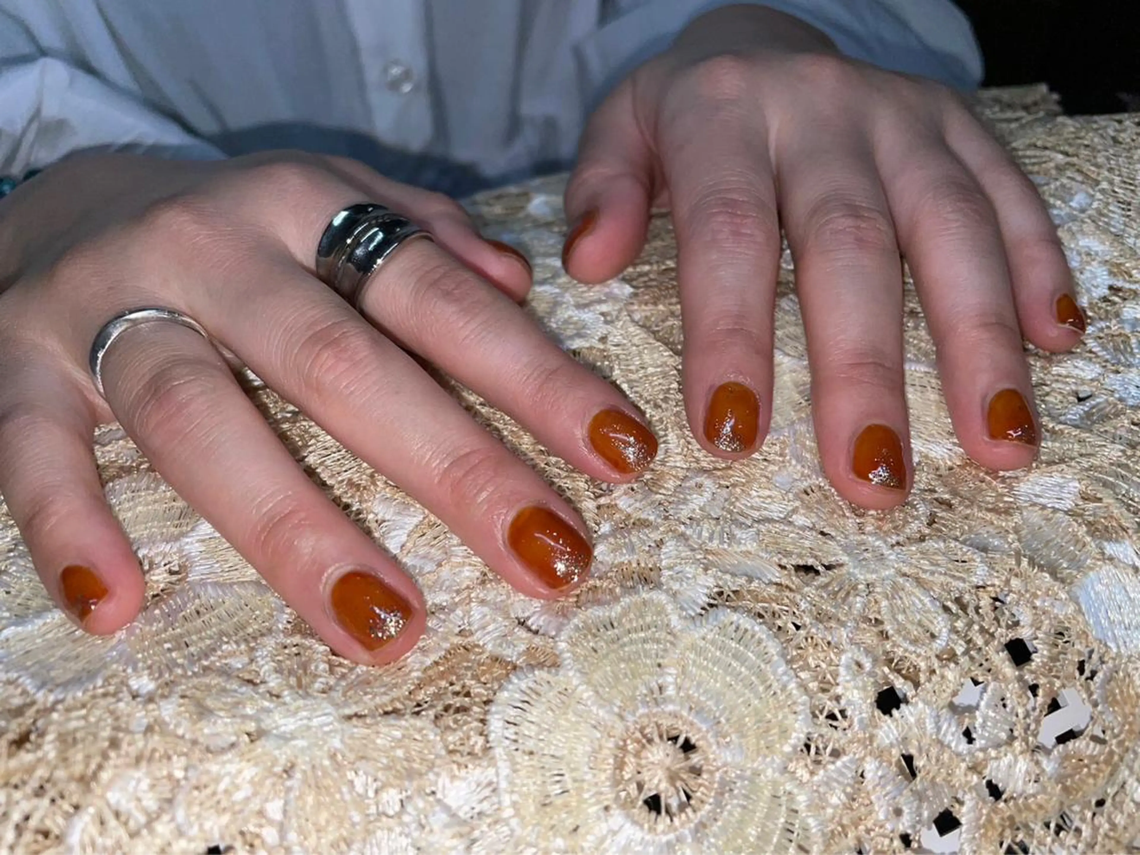 ネイル ラメ(グリッター) epanouir mihoのネイルデザイン