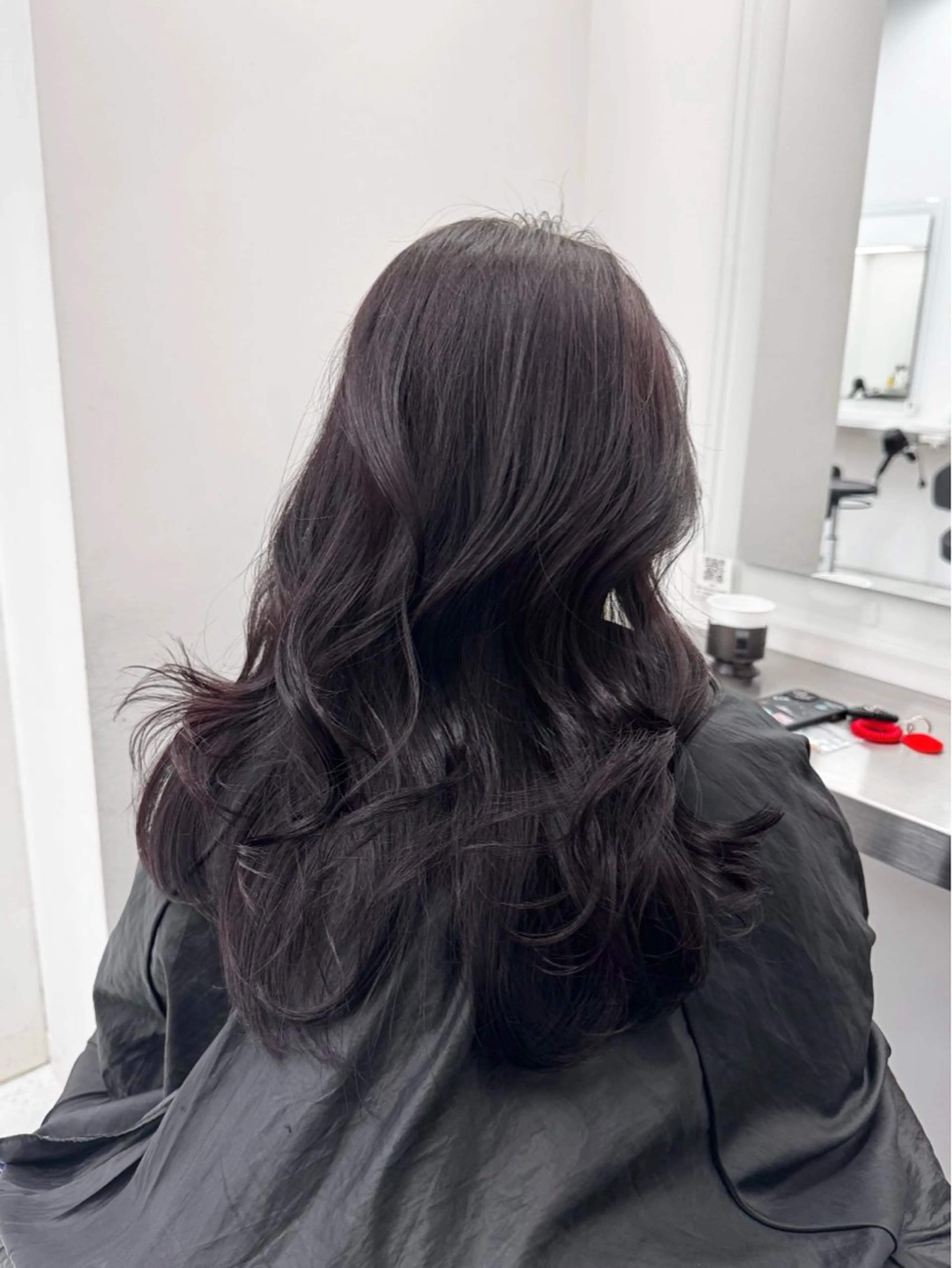 ロング カット ヘアカラー トリートメント ヘアセット 韓国系支持率No.1 レイヤー特化/きょうのヘアスタイル