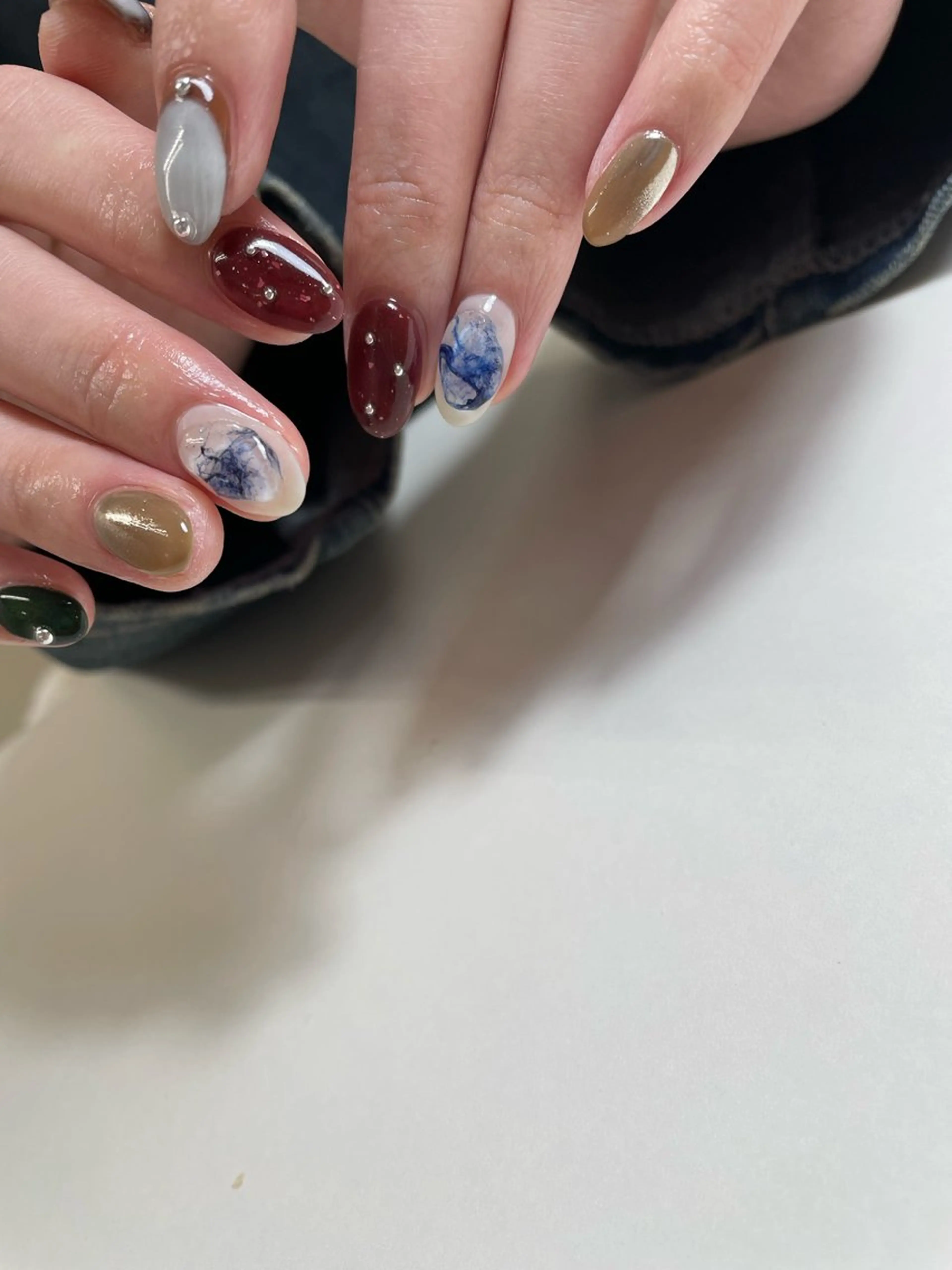 ネイル ハンドネイル フットネイル 🌕akuri🌖 渋谷/nuanceのネイルデザイン