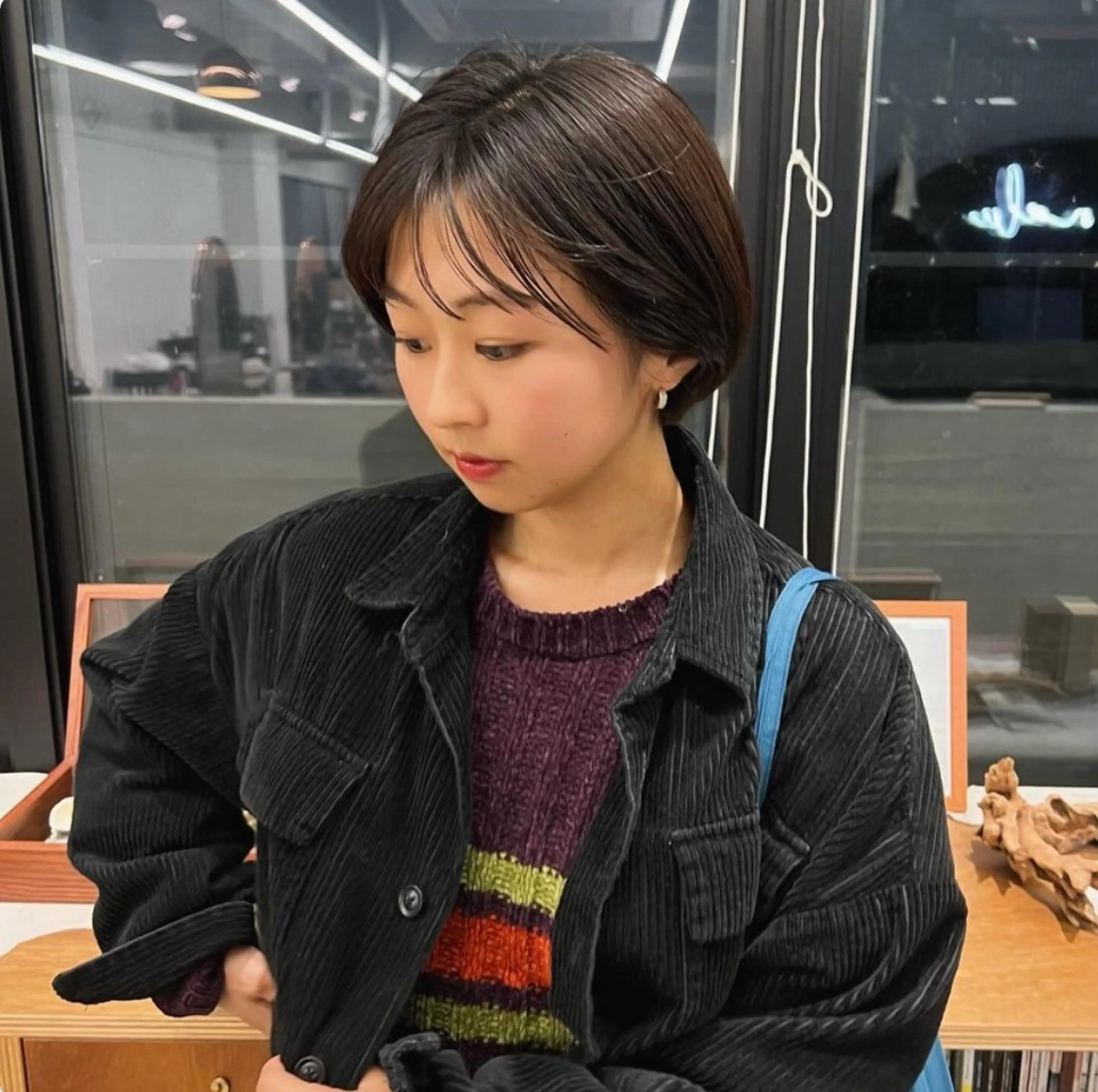 ショート ショートヘア ケアブリーチ/ ハイトーン/牧野のヘアスタイル