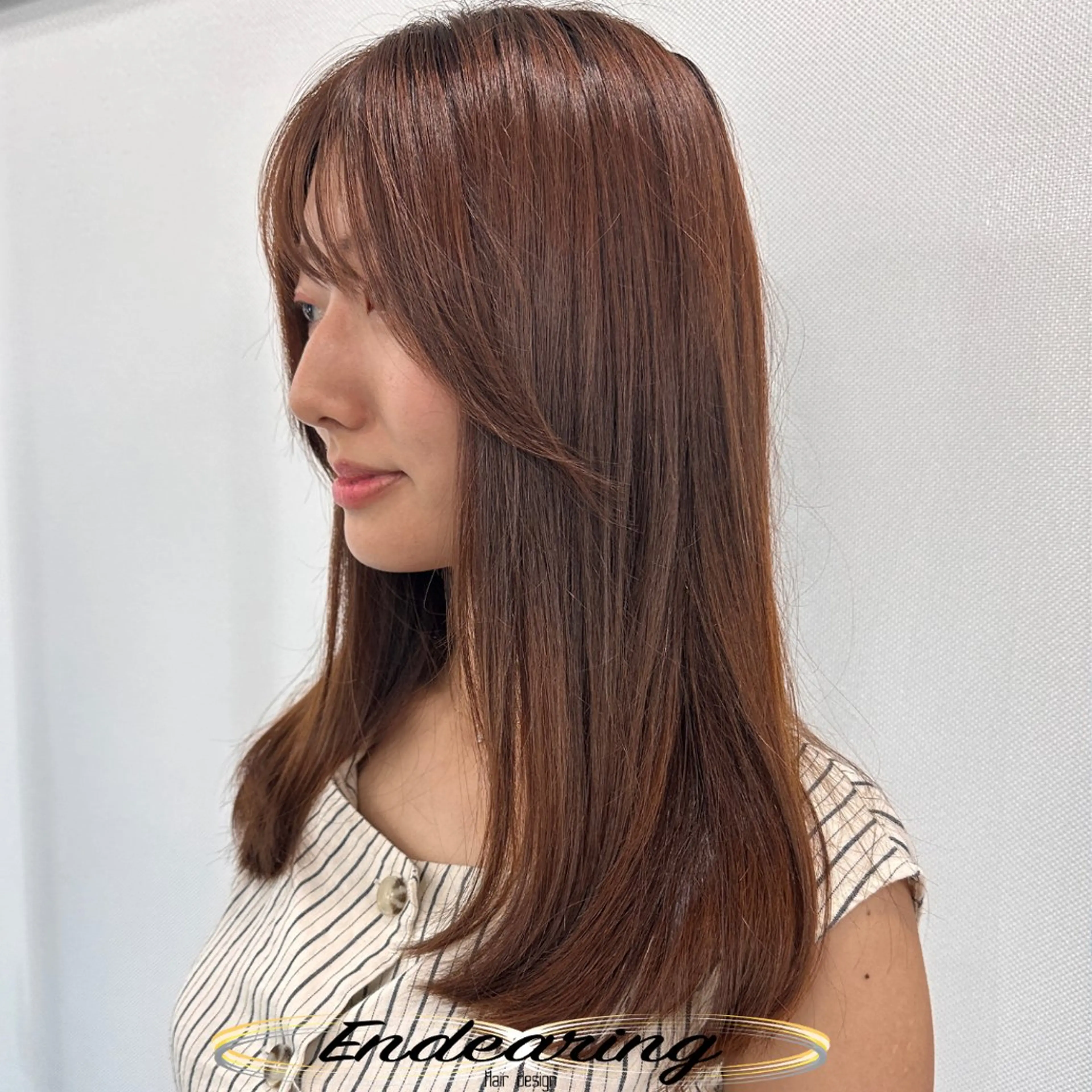 カラー カット トリートメント Endearing 銀座/レイヤーカットのヘアスタイル