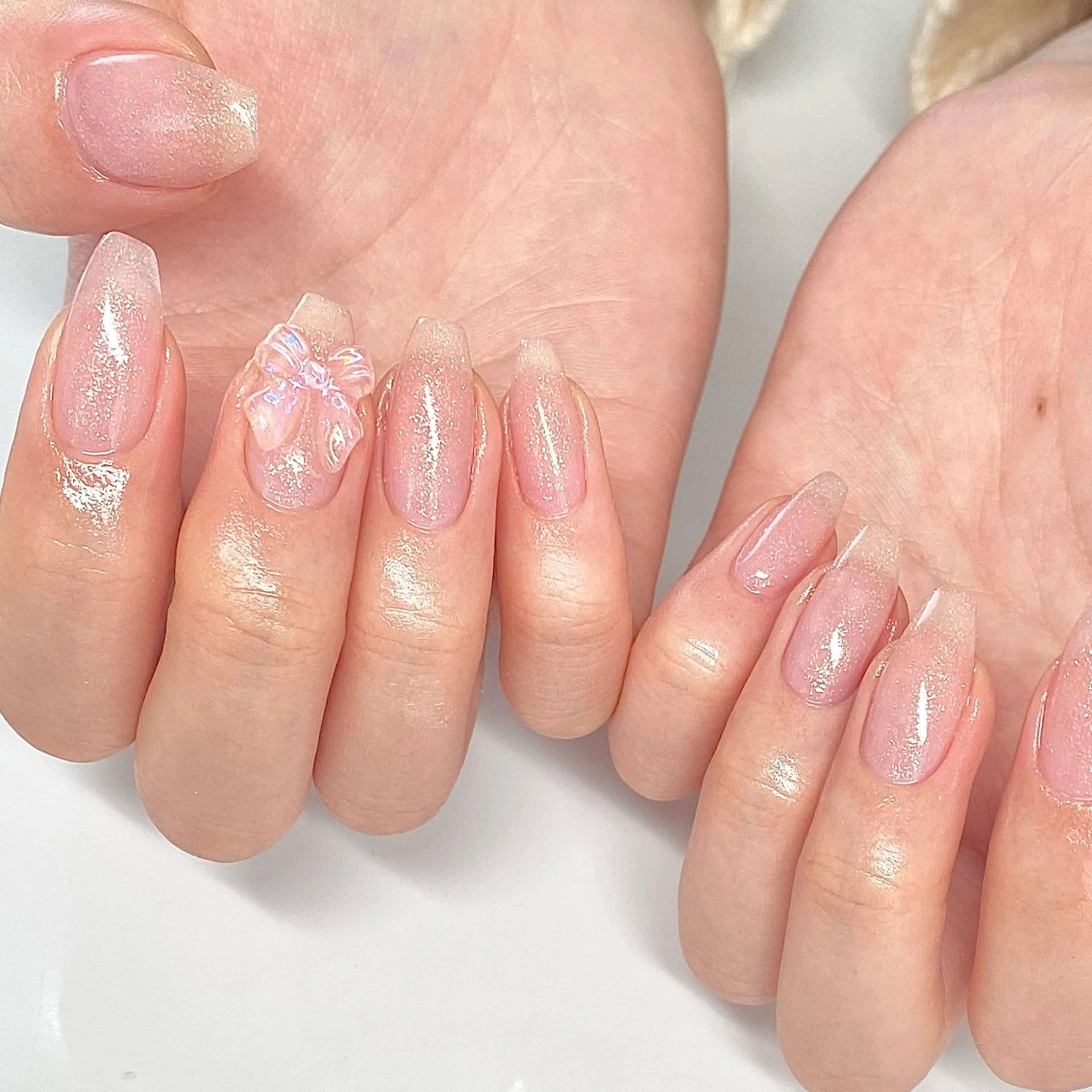 ハンドとフット両方 ワンカラー《オフ込み価格》の写真