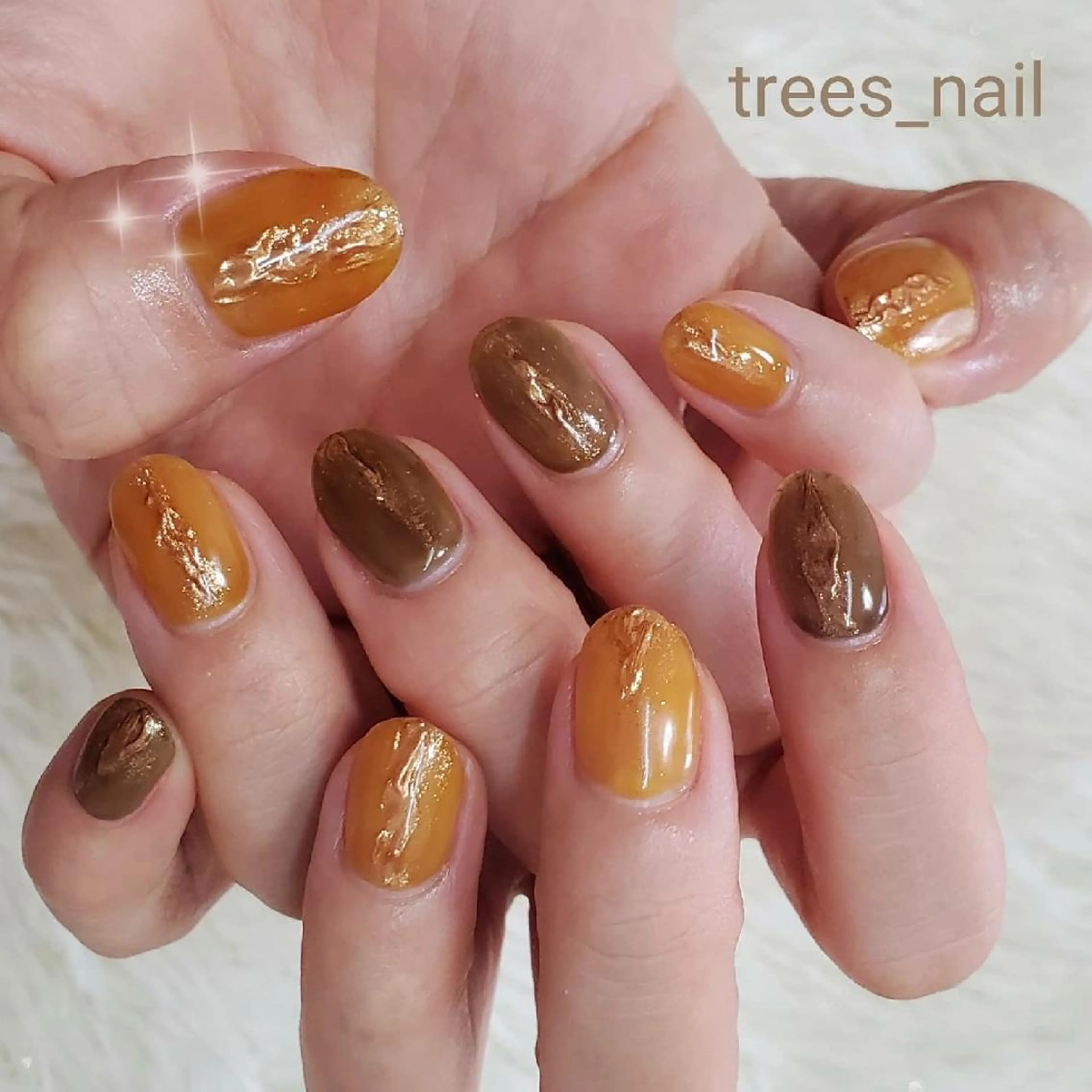 ネイル trees_ nailのネイルデザイン