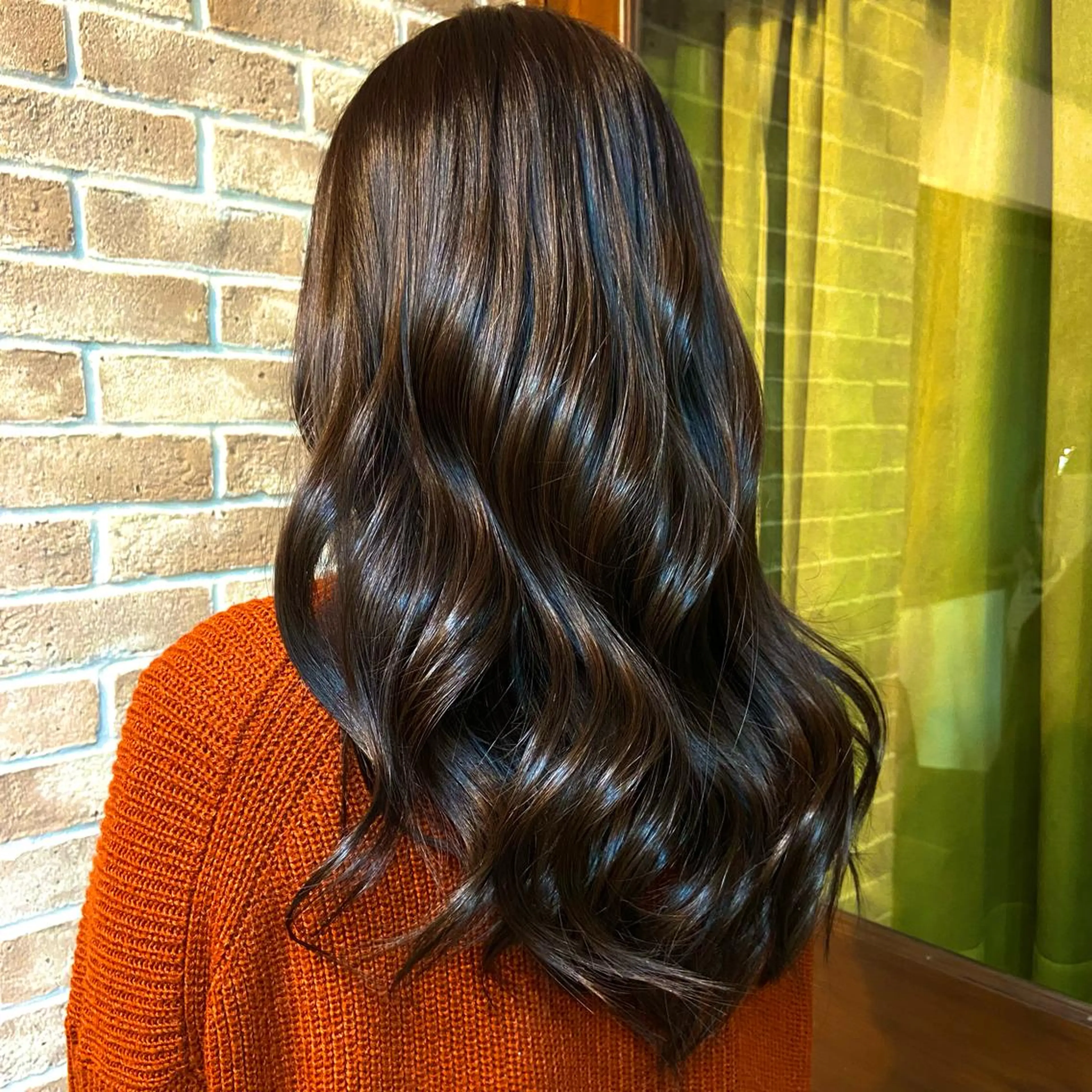 ロング カラー ヘアカラー 川崎 かなでのヘアスタイル