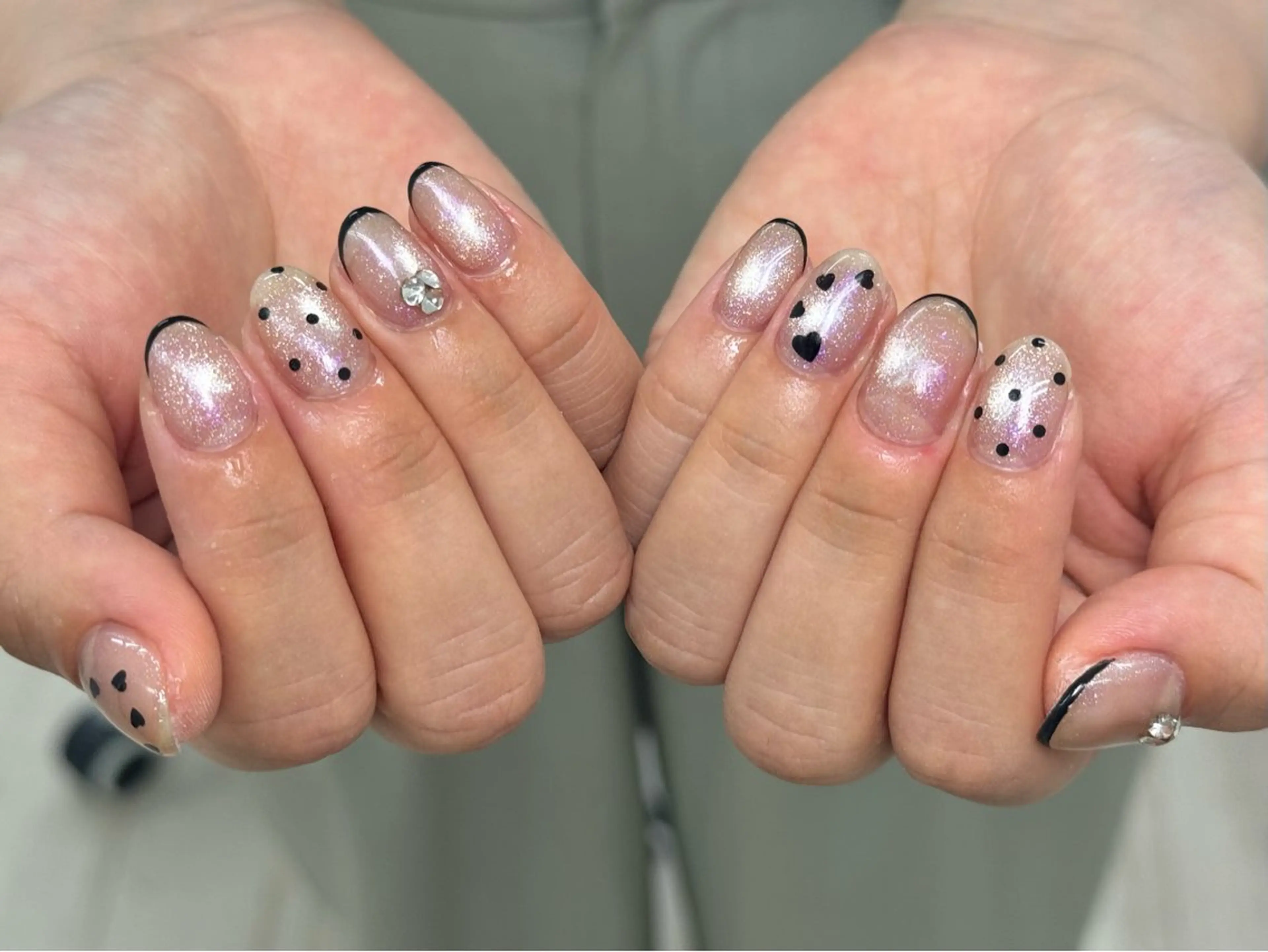 ネイル ハンドネイル OCEAN nail パラジェル　取扱い店のネイルデザイン