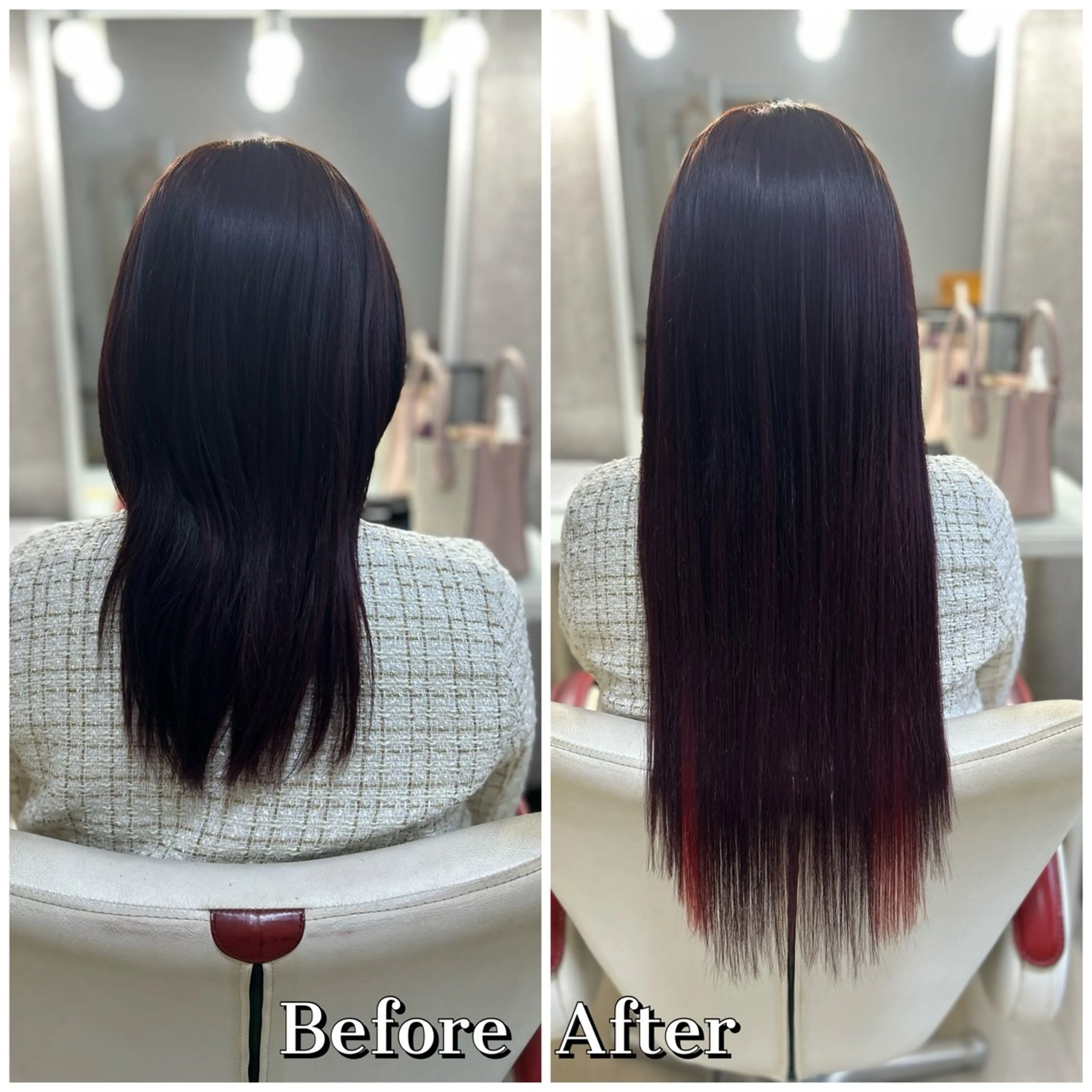 ロング エクステ ドレスアップ南草津所属・🫧ドレスアップ 南草津店🫧のヘアスタイル