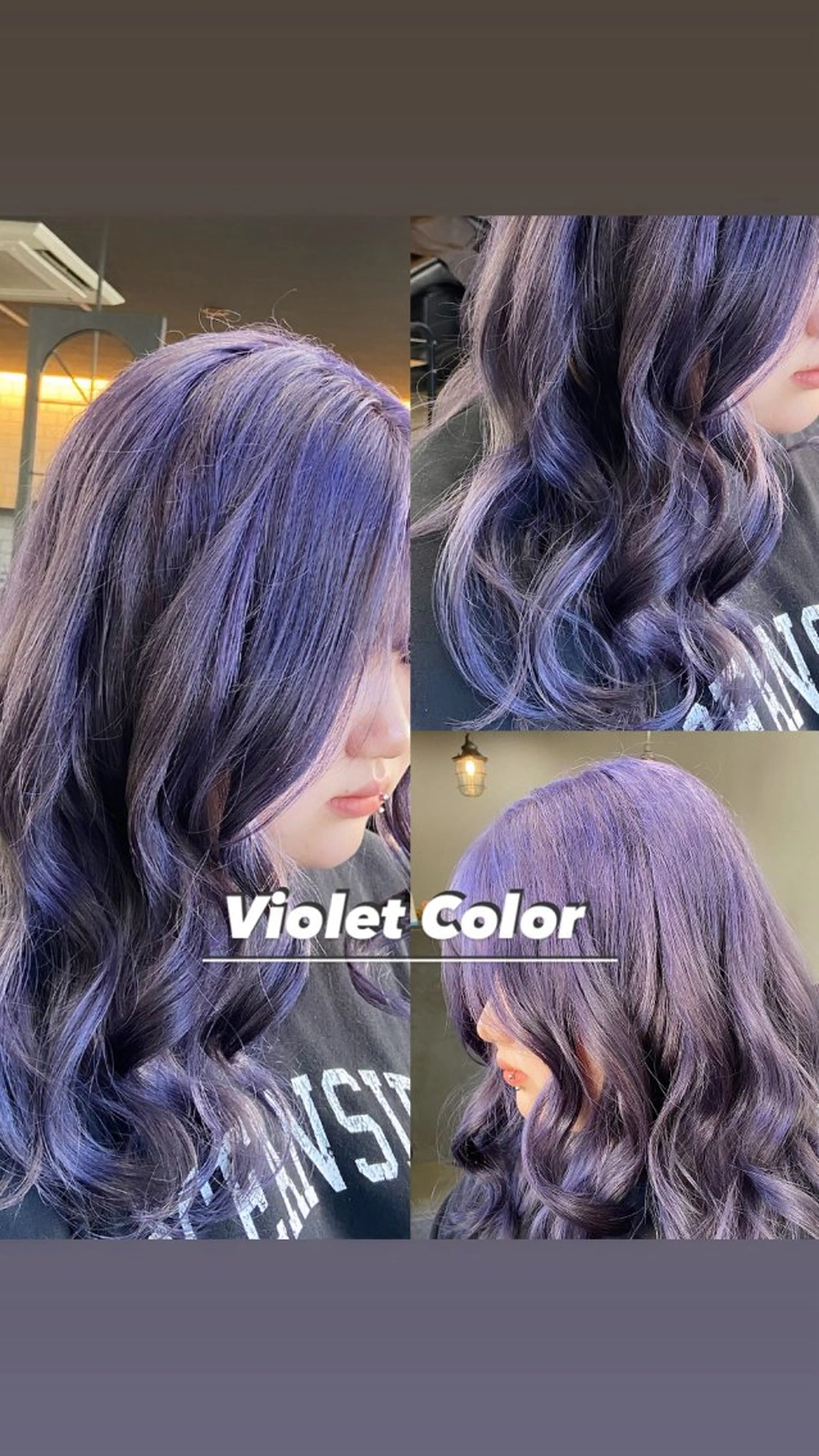 カラー ヘアカラー 韓国風・透明感カラー 💫ami💫のヘアスタイル