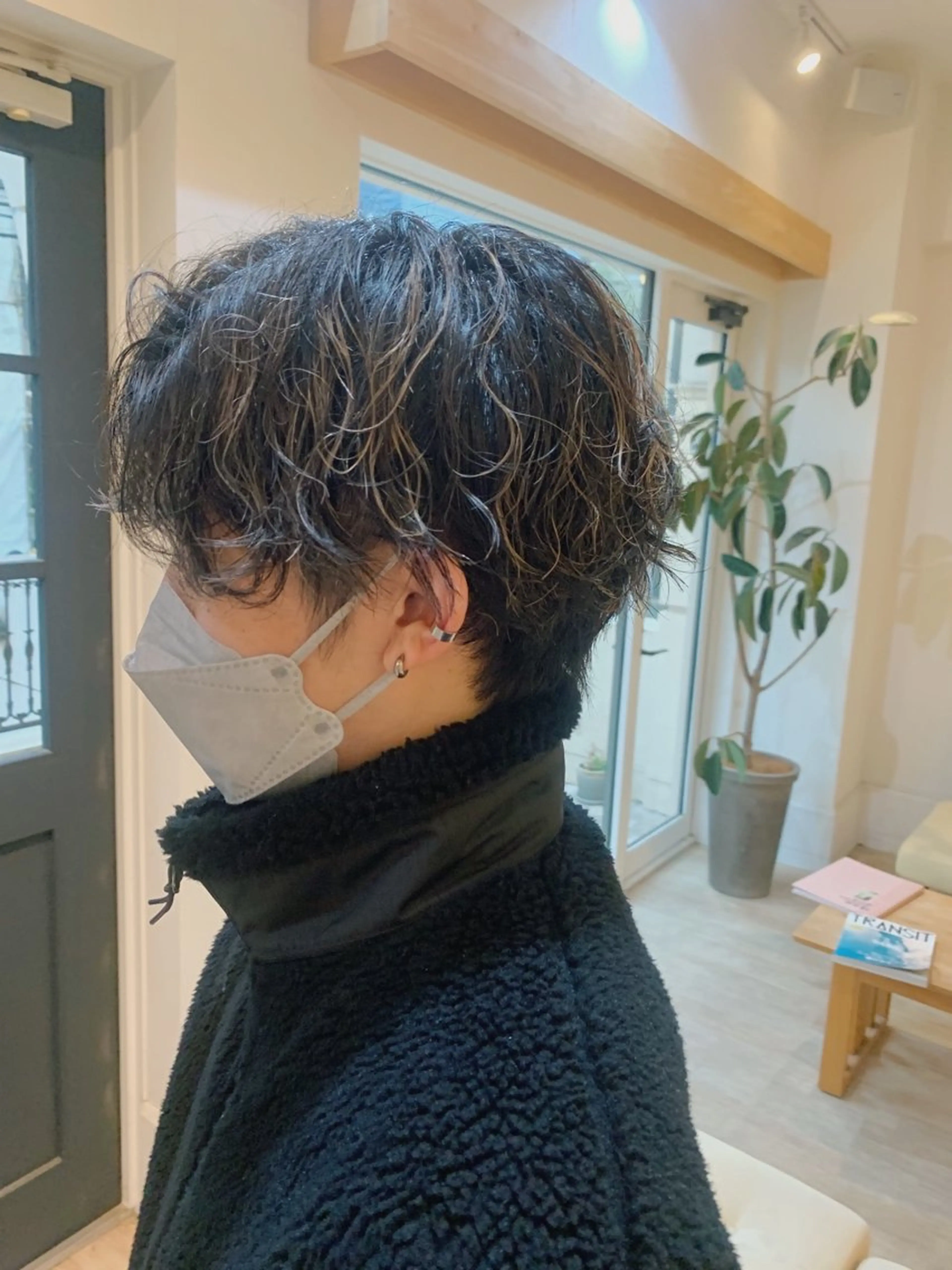 🪡メンズ限定🪡骨格矯正カット➕ハイライト➕カラー➕トリートメント🪡の写真