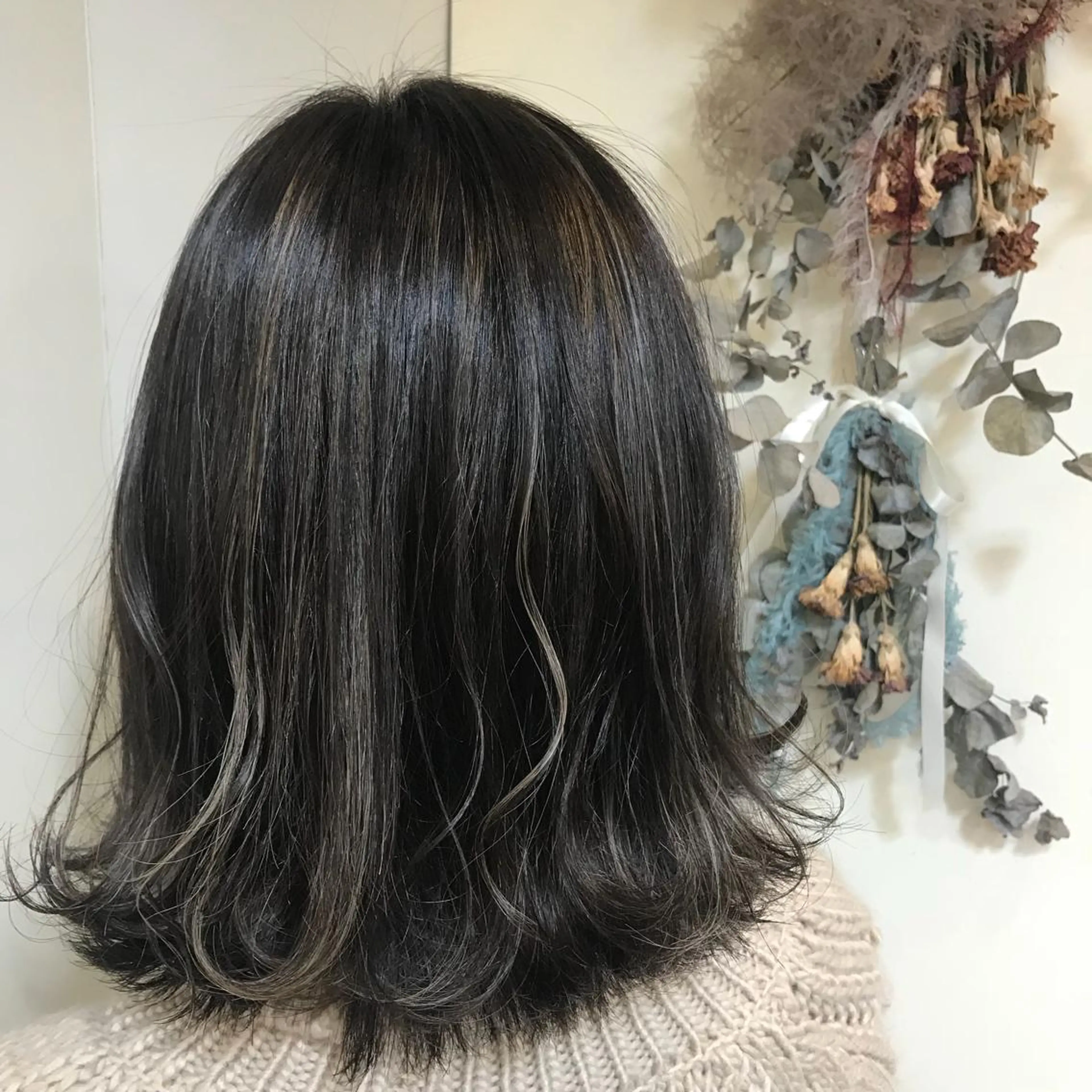 カラー ハイライトカラー イルミナカラー AOI✩⡱ 。のネイルデザイン