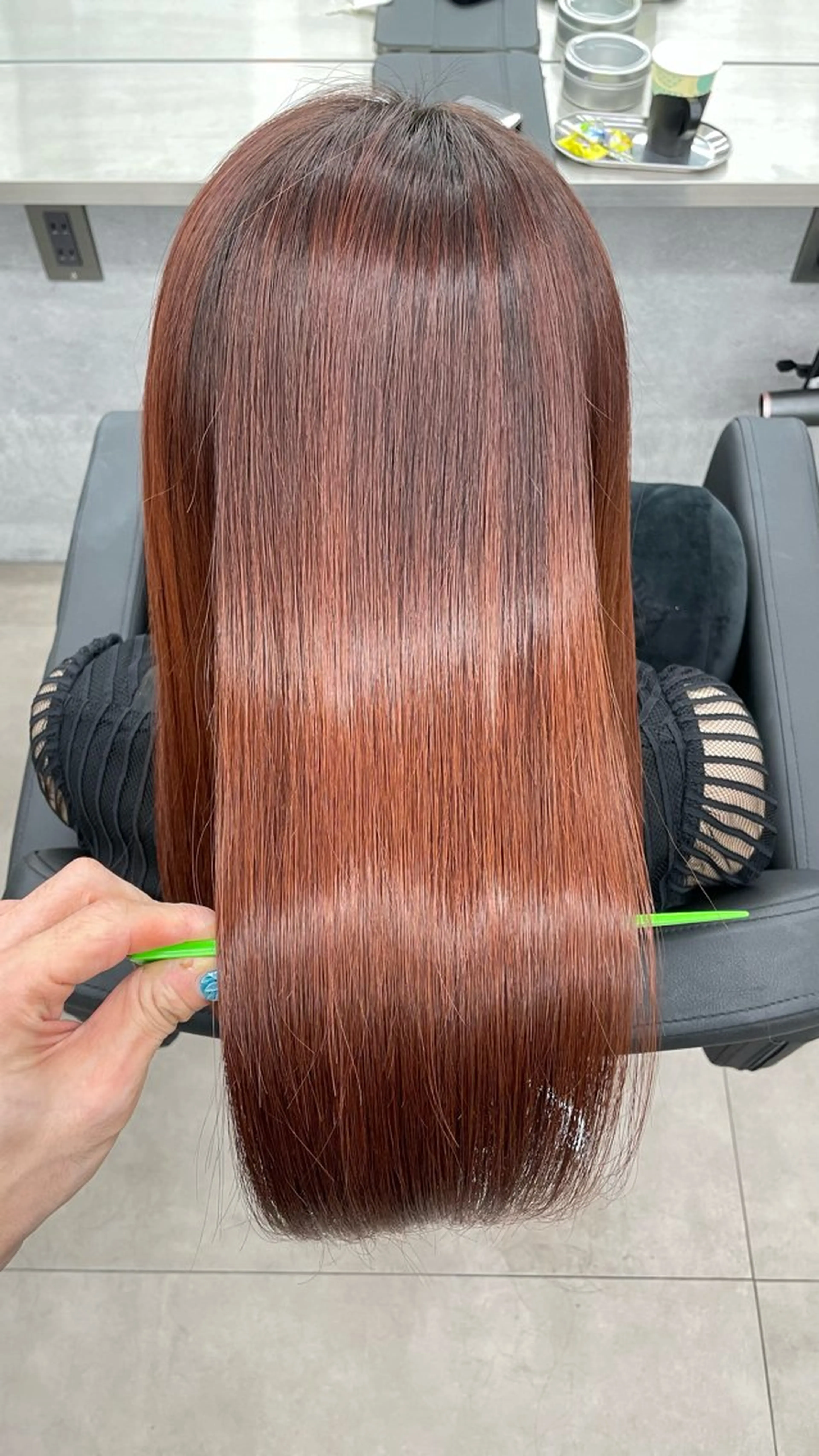 ロング カット ヘアカラー トリートメント CYNTHIADUE 店長｜ IRISUのヘアスタイル