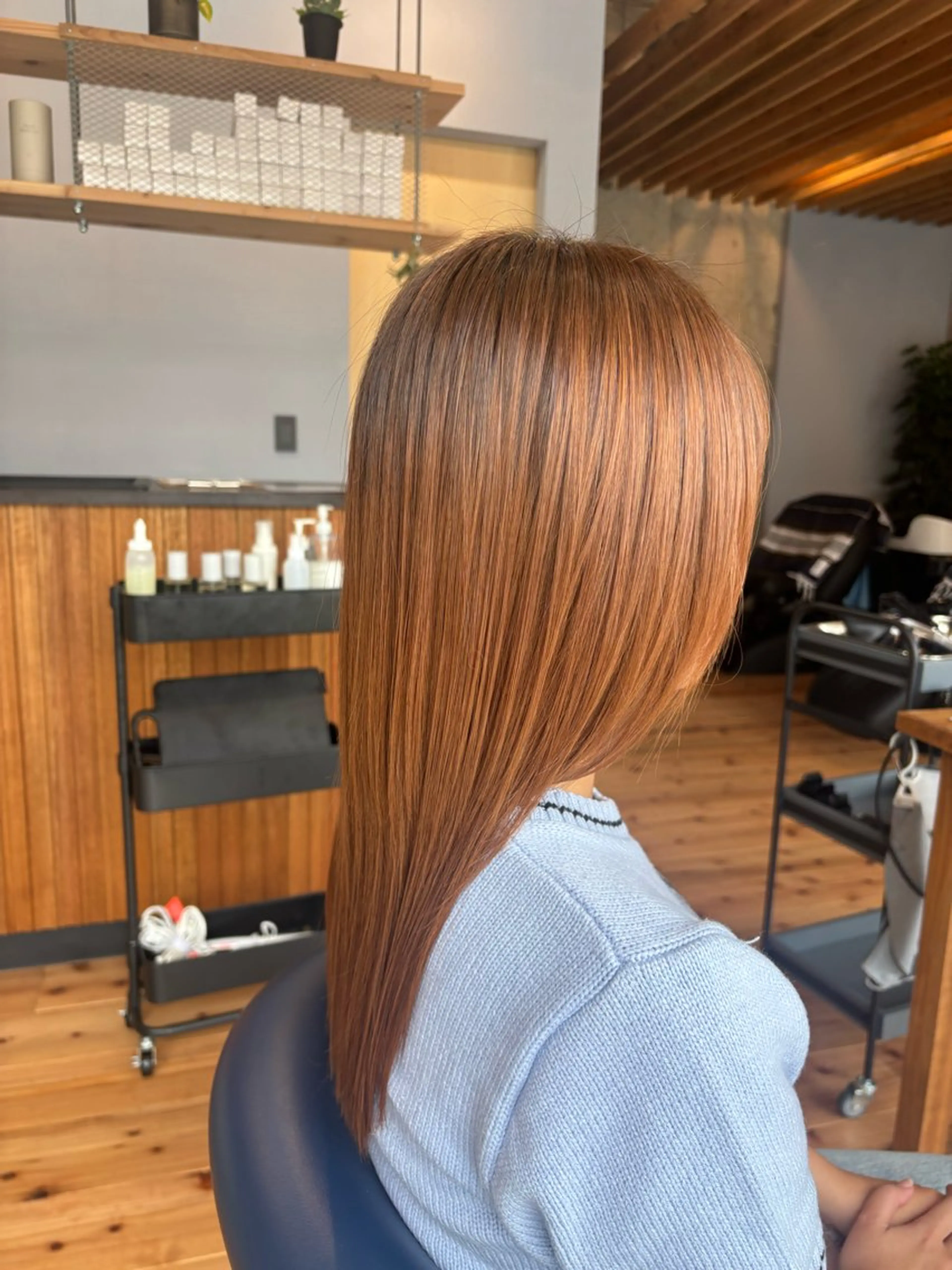 セミロング トリートメント "THINKAND" ayumiのヘアスタイル