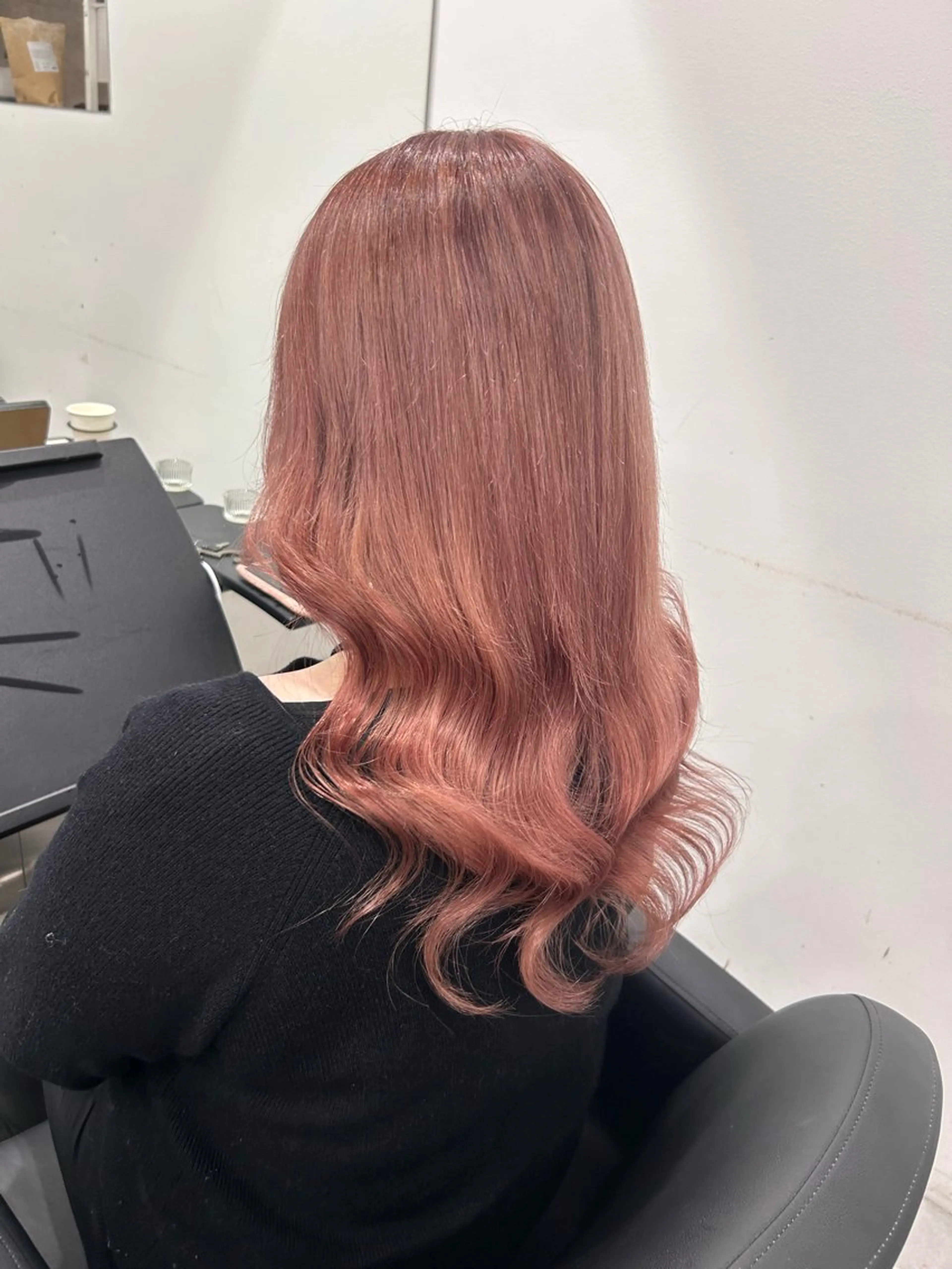 セミロング カラー ブリーチ ケアブリーチ ダブルカラー ハイトーンカラー ヘアカラー Aoba 🫧艶ハイトーン🫧のヘアスタイル
