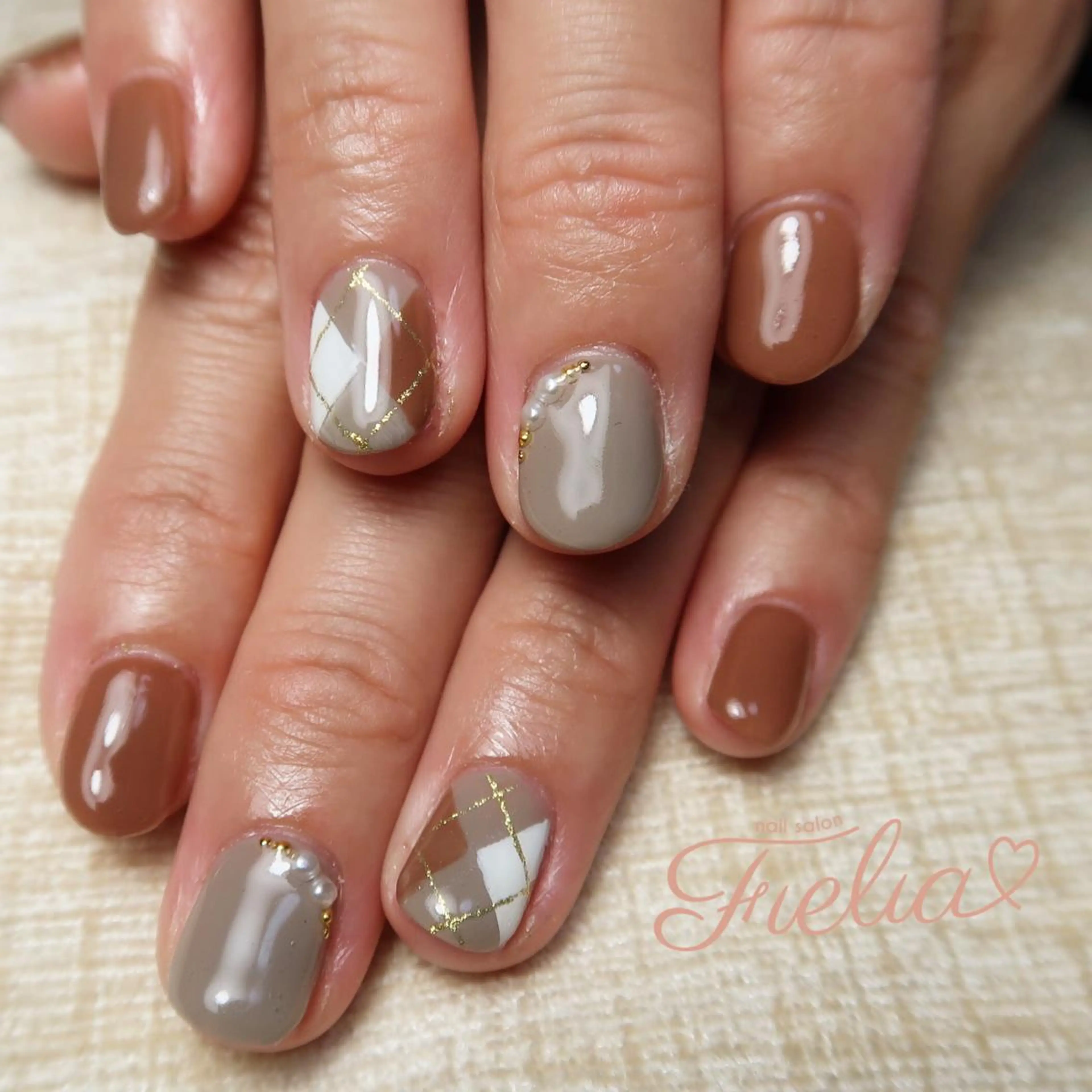 ジェルネイルプチデザインコース💅新規、当店オフ無料の写真