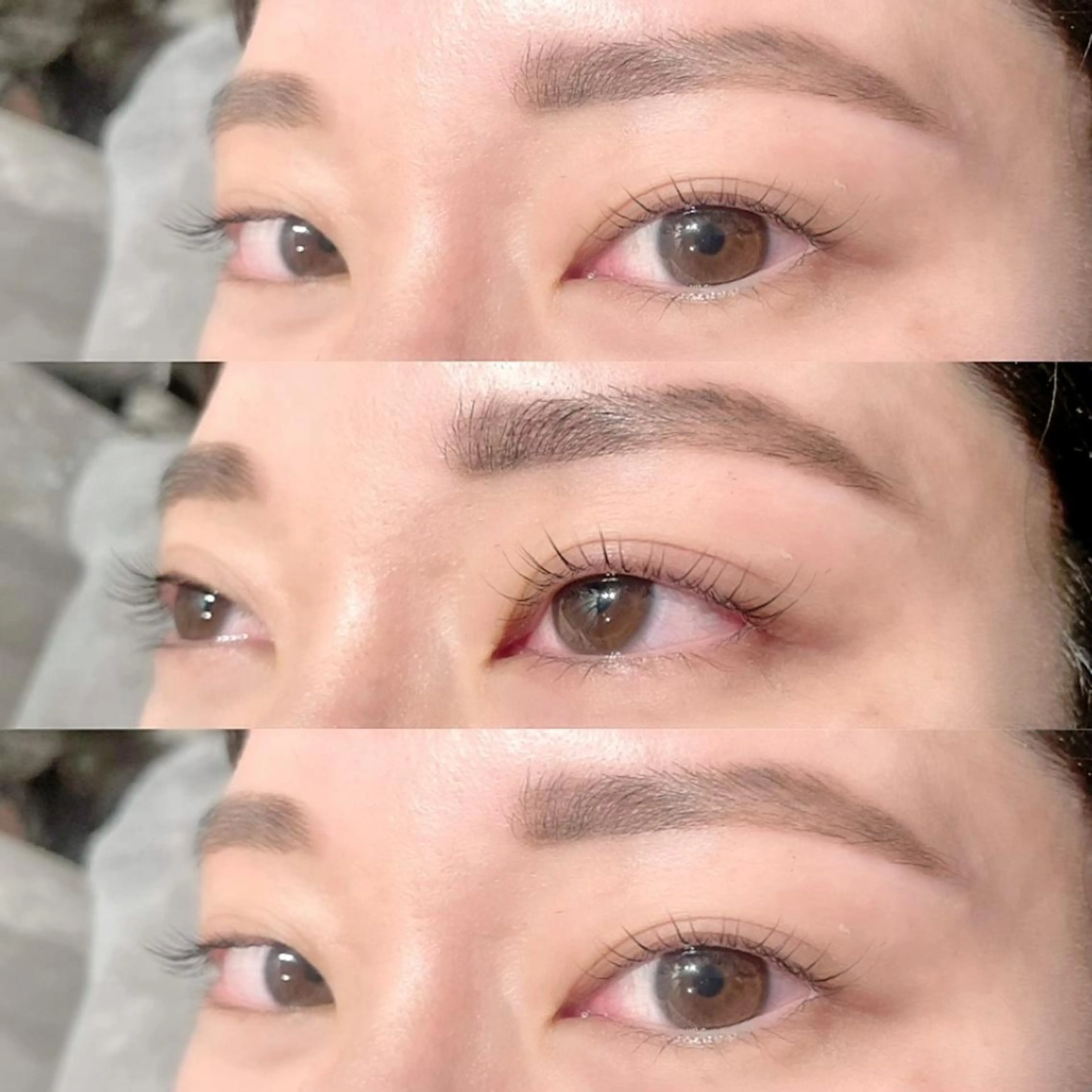 マツエク・マツパ パリジェンヌラッシュリフト まつげパーマ 大阪福島韓国束感まつ げ Sayaka🤍のマツエク・マツパデザイン