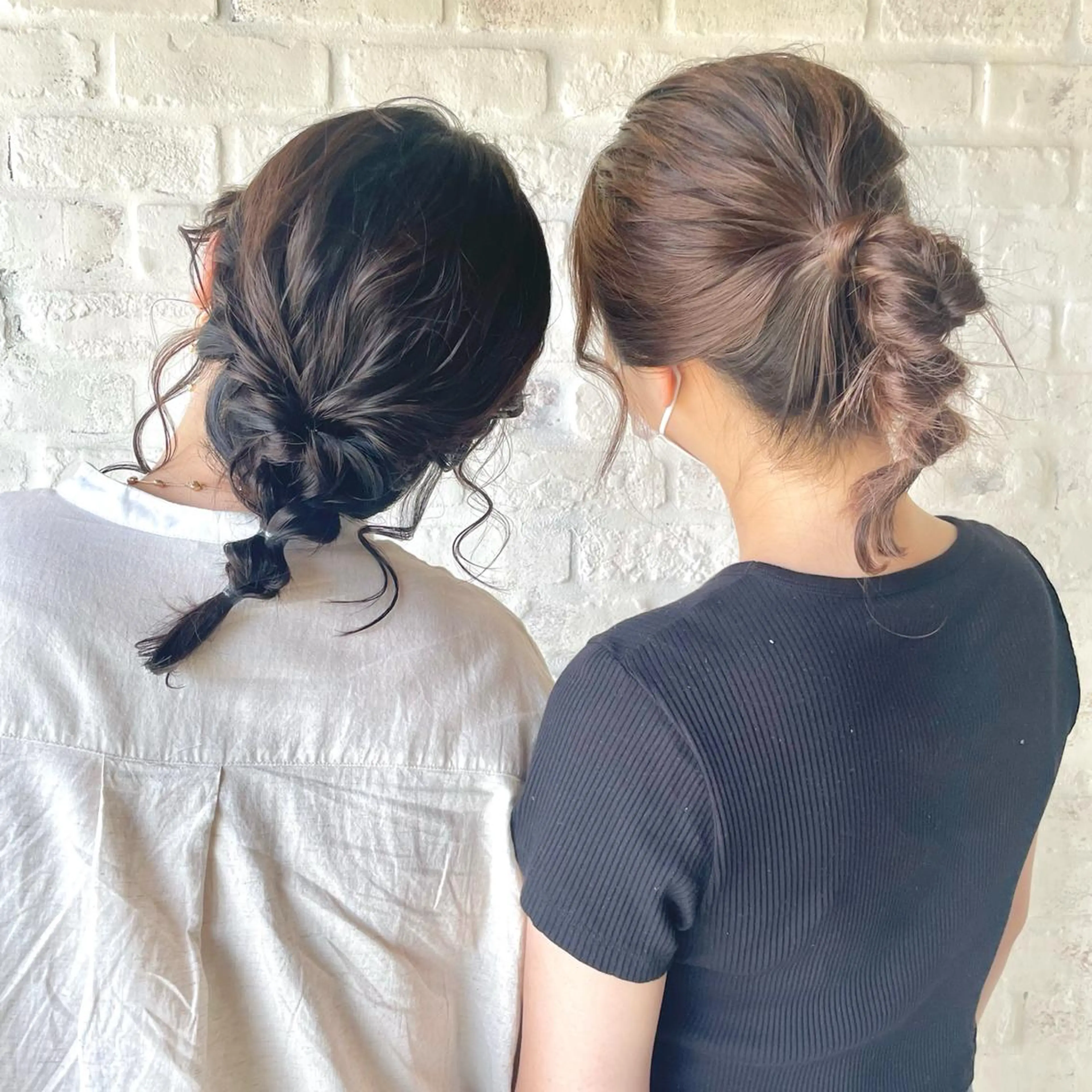 ミディアム ヘアアレンジ kyoka .のヘアスタイル