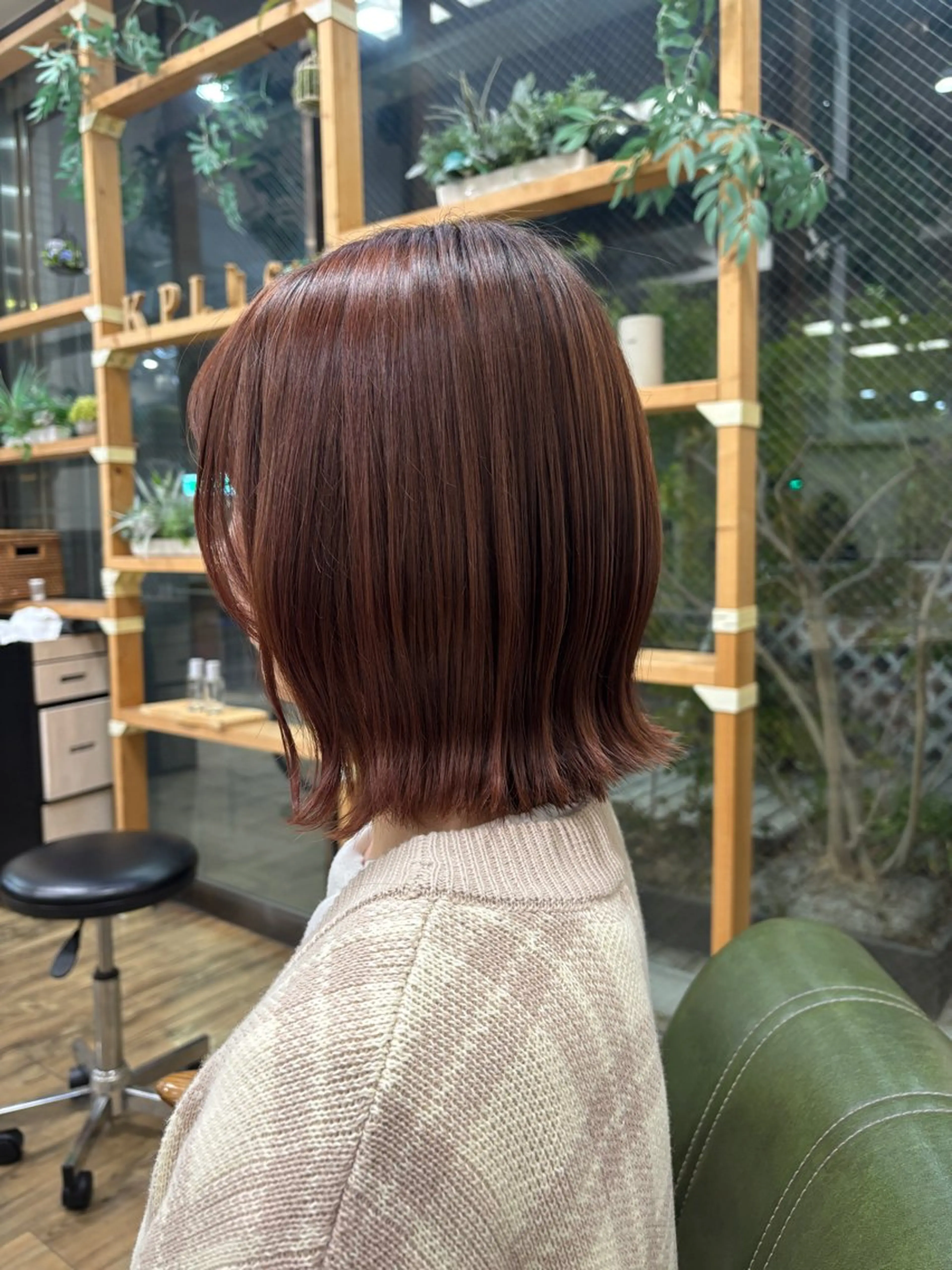 ショート カラー ✨3ヶ月後にデビュー する🎨みのり💯のヘアスタイル