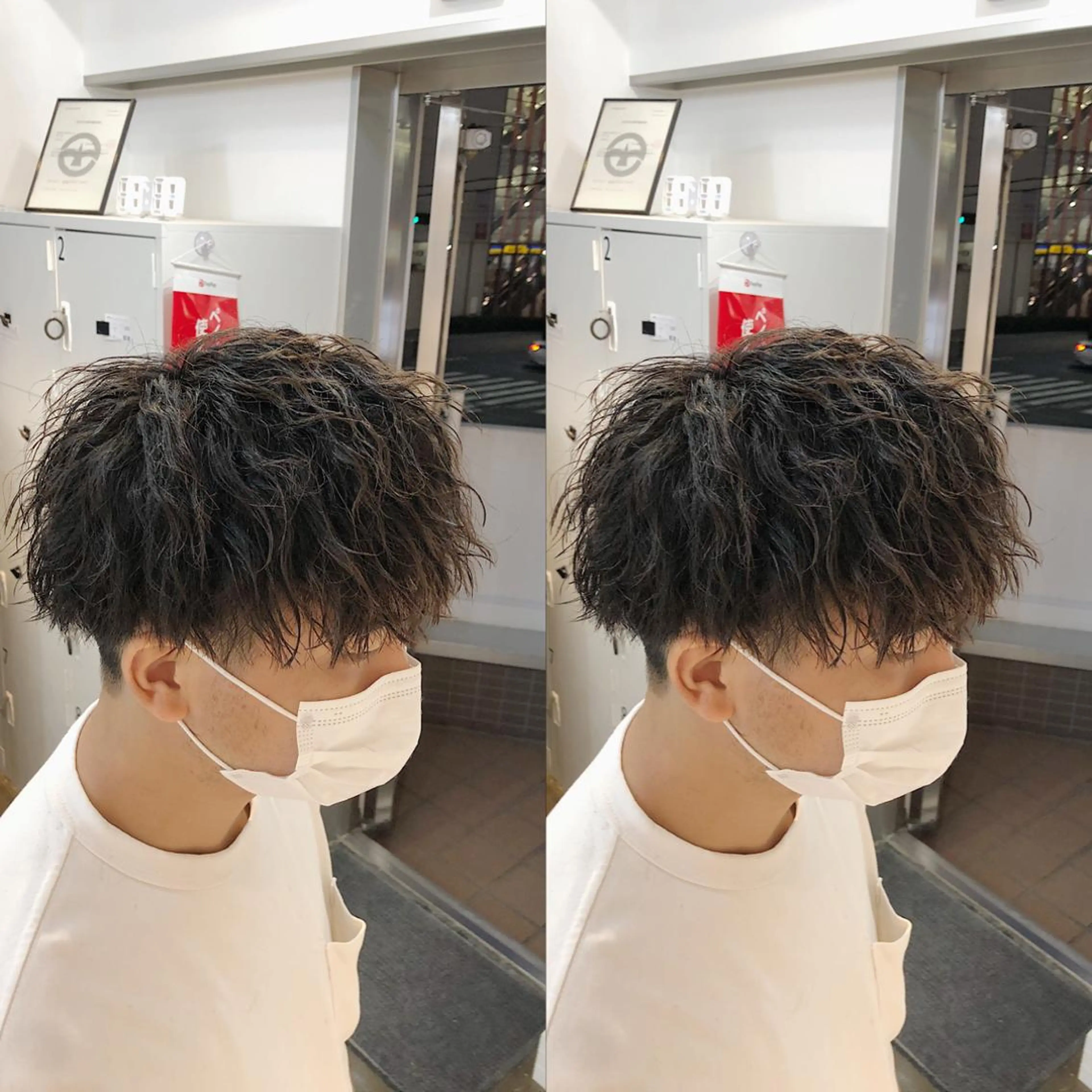 ショート ツイストパーマ メンズパーマ/縮毛 超特化/tomokiのヘアスタイル