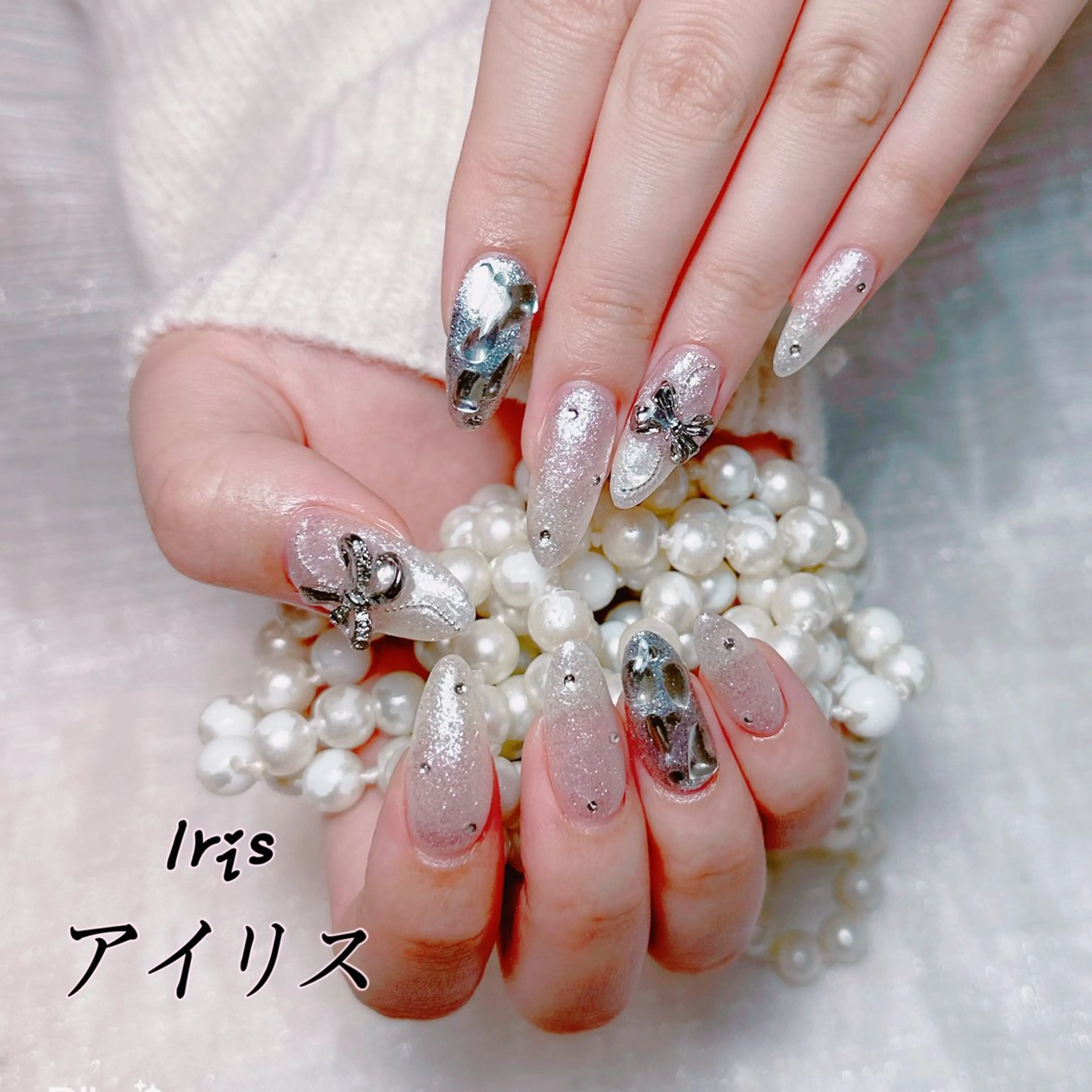 ネイル ハンドネイル ハンドケア 🍒IRIS Nail🌸のネイルデザイン