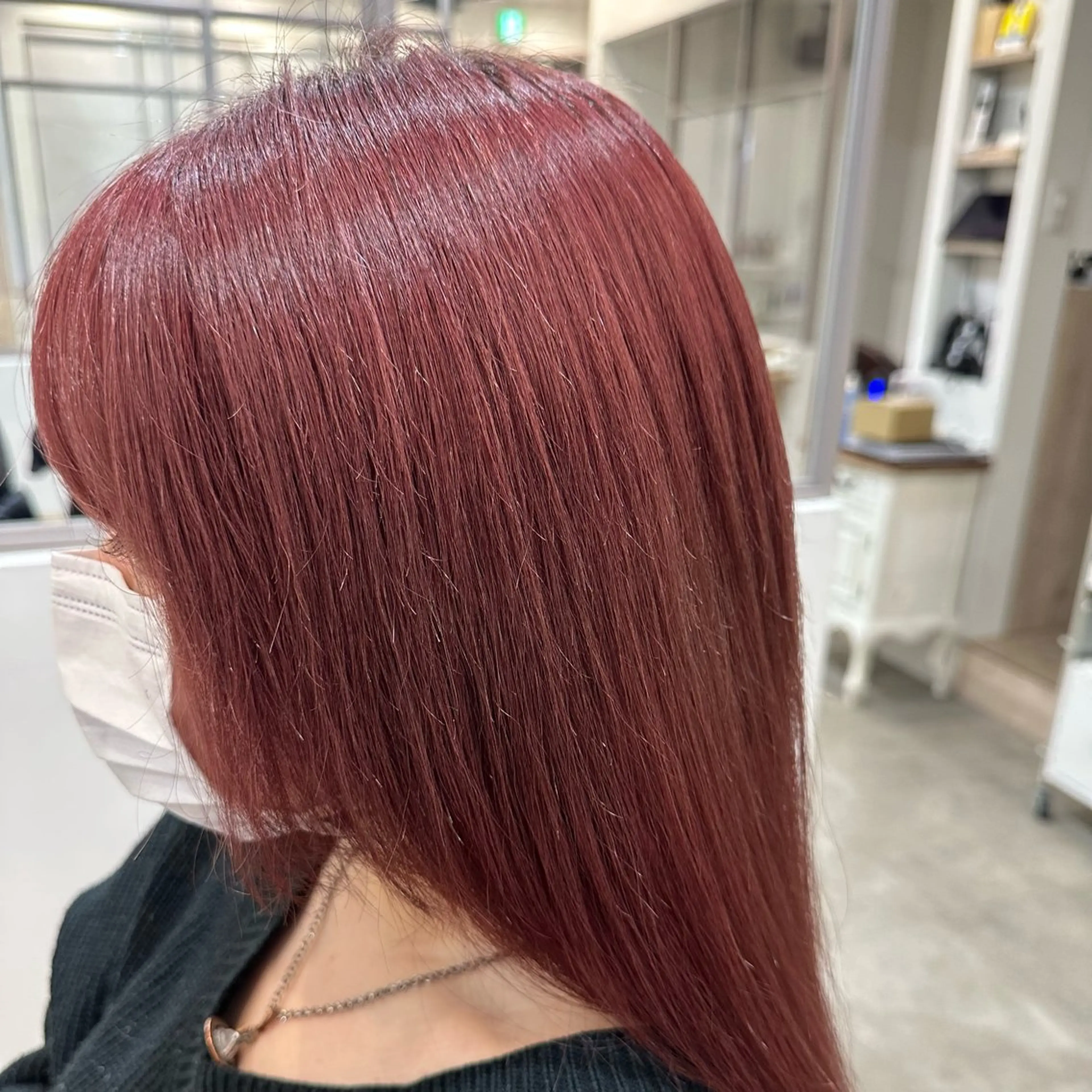 カラー 清水佳緖 ShimizuKaoのヘアスタイル