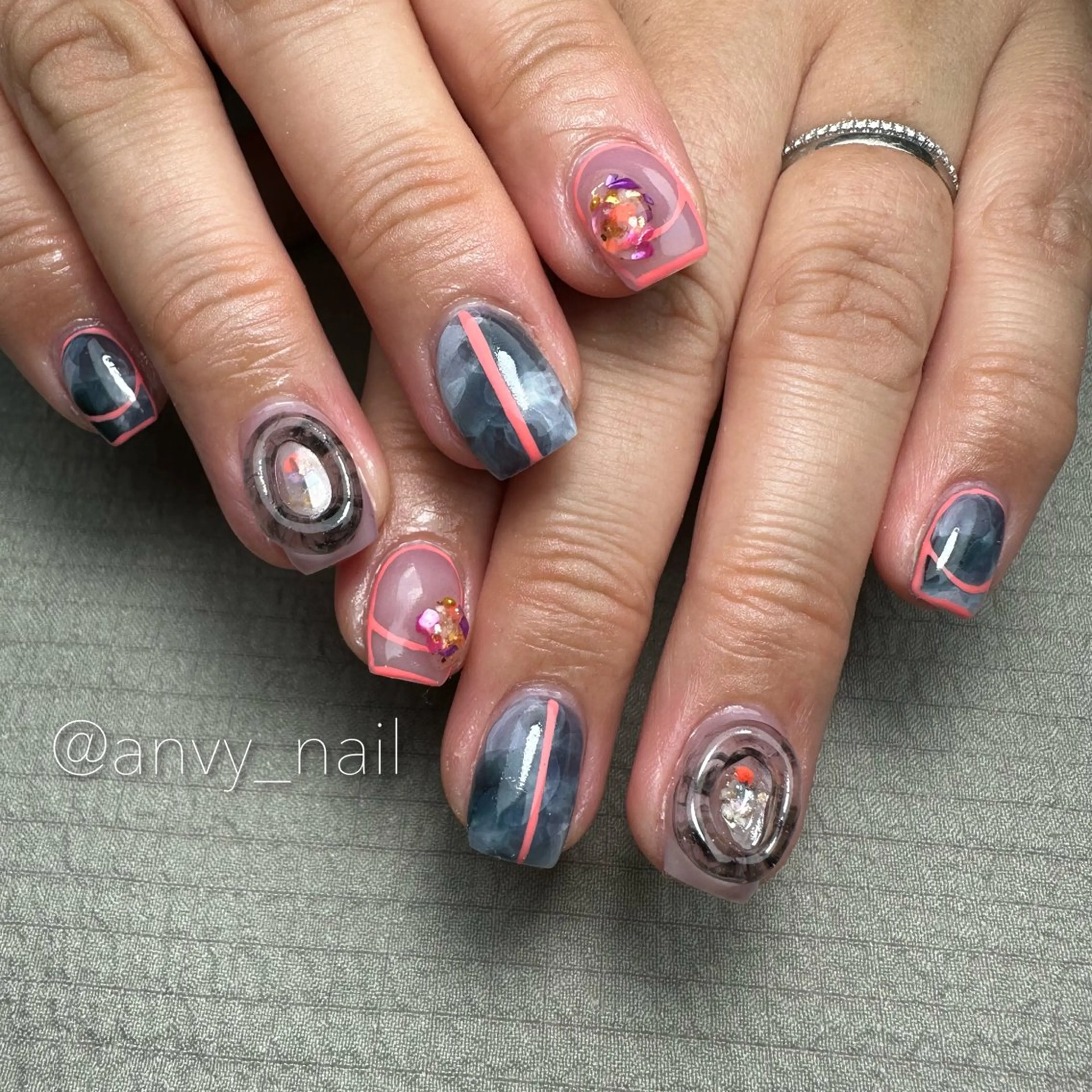 ネイル nail salon あんびのネイルデザイン