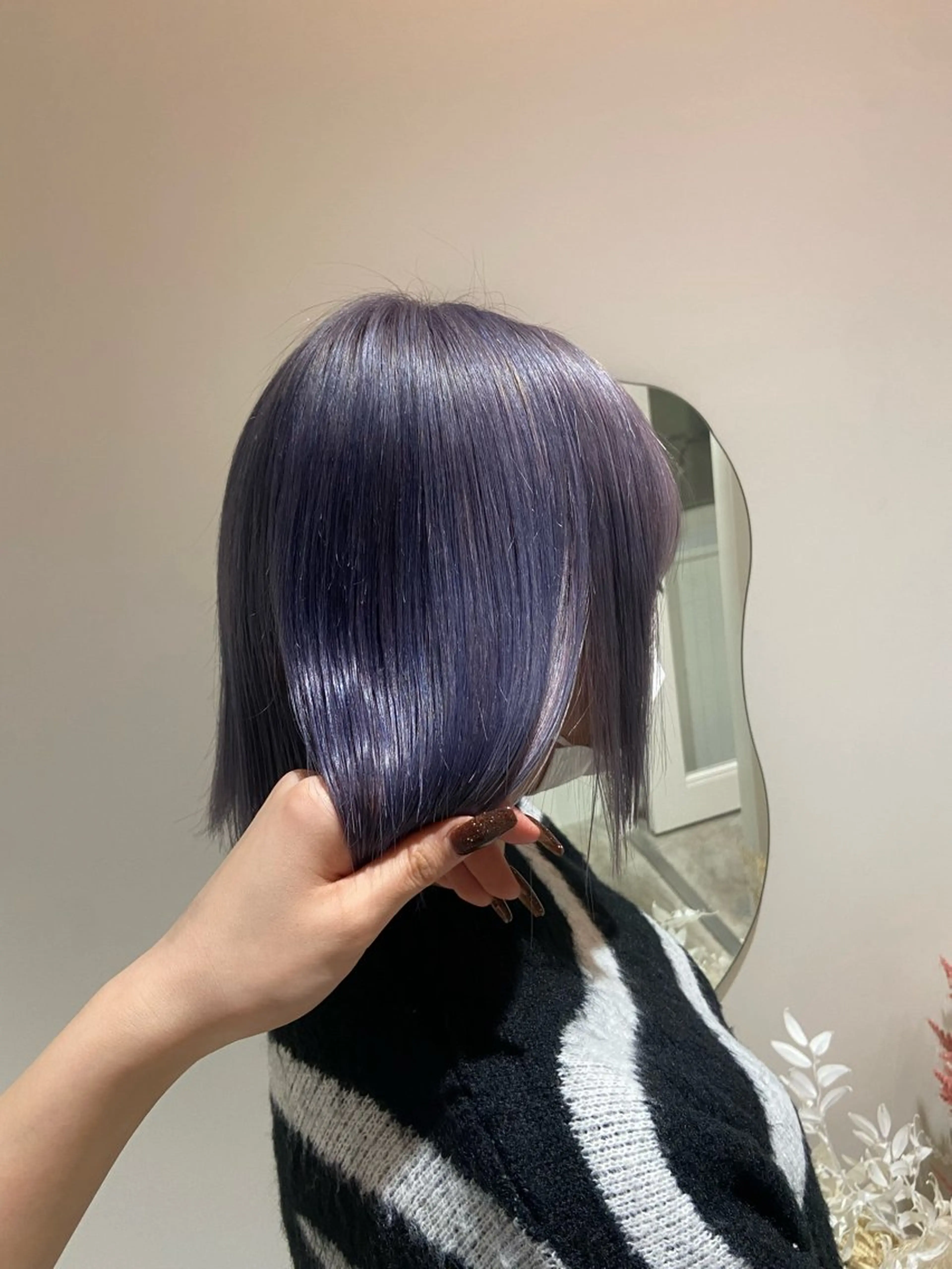 ミディアム ヘアカラー ハイトーン/エクステ 🫧minamiのヘアスタイル