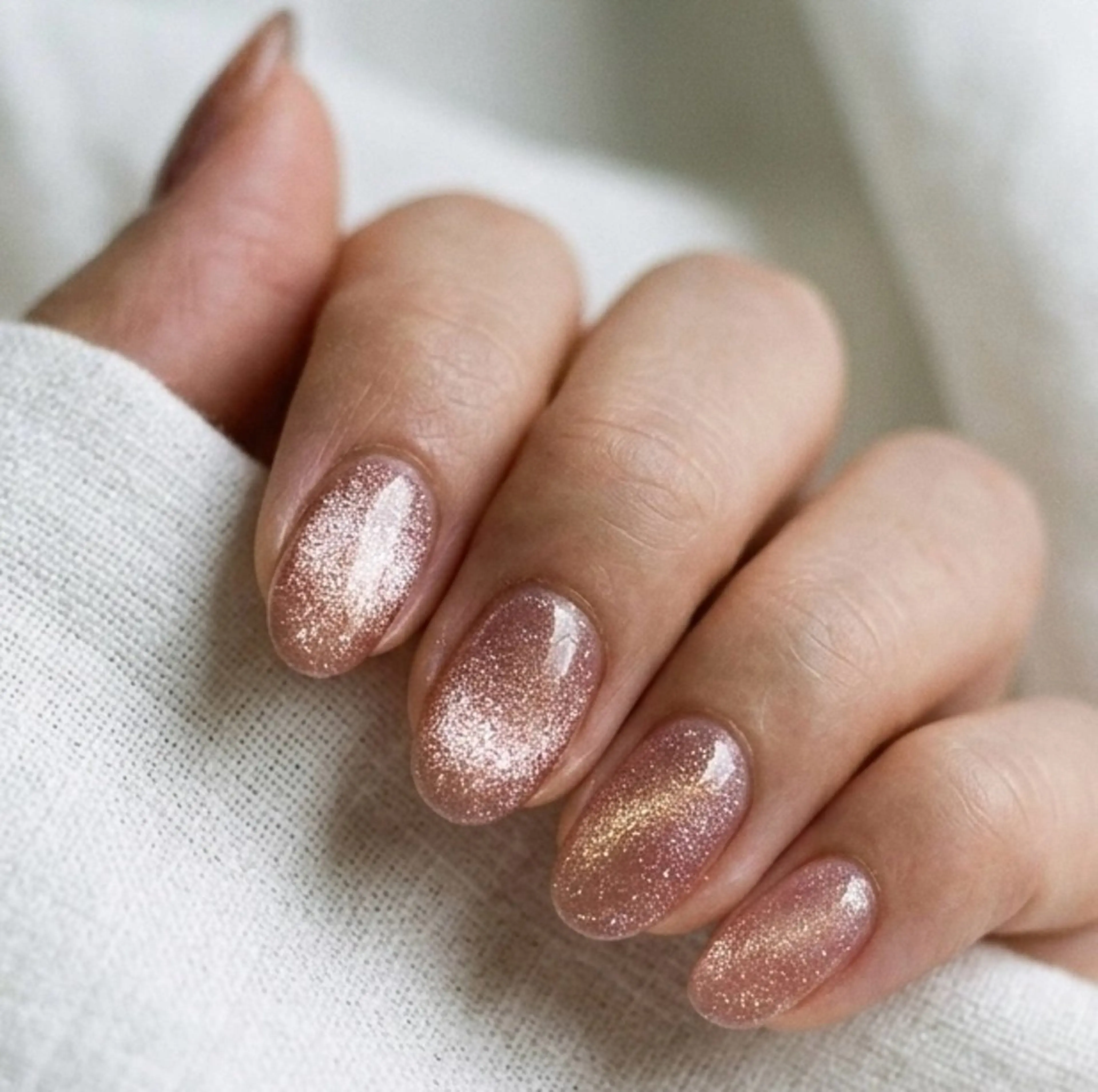 【うる艶最強✨】水光マグネットネイル💧韓国トレンド（デザイン）オフ込みの写真