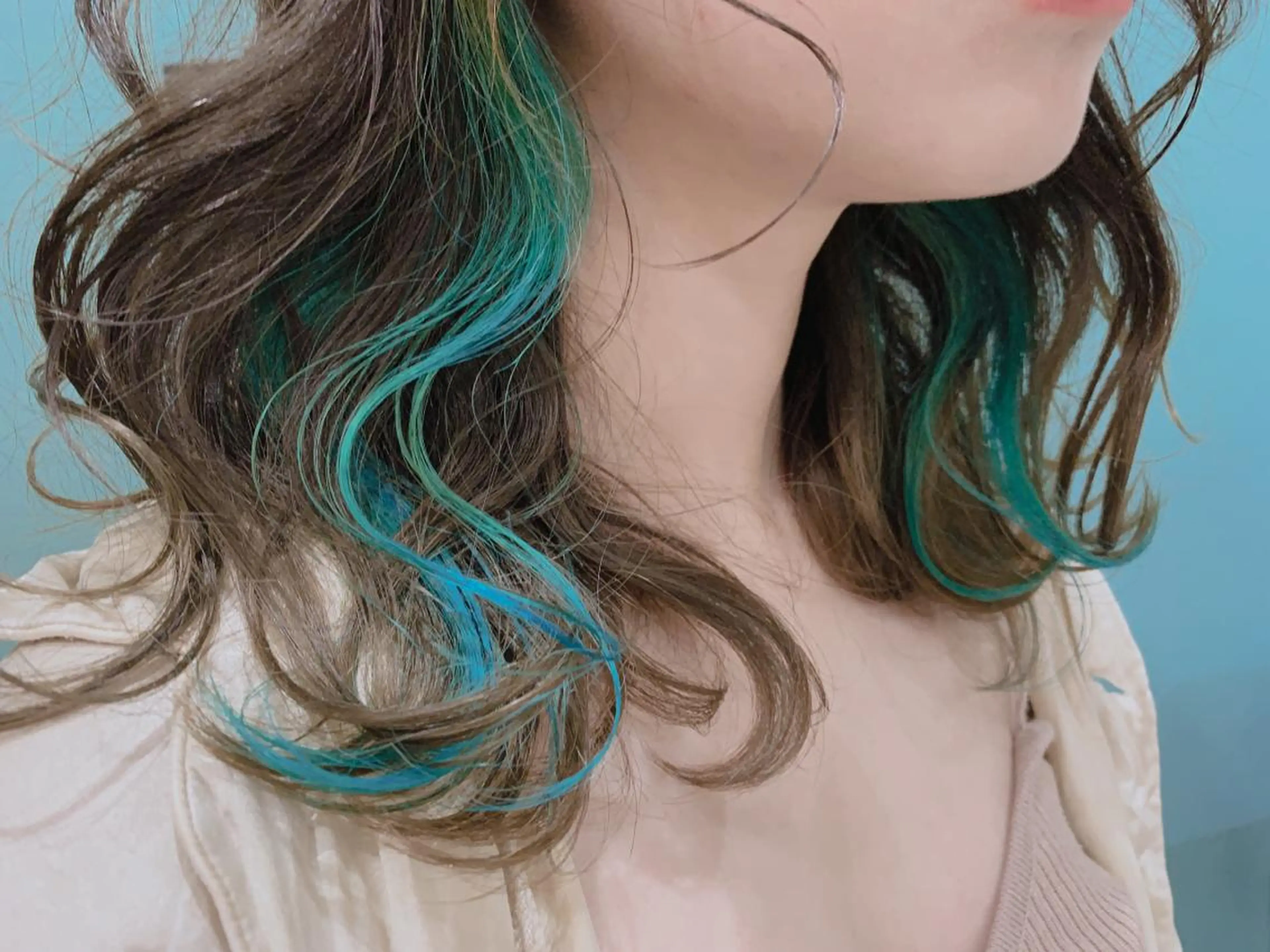 ミディアム ハイライト カット ヘアカラー nico【代表】 市川　拓也のヘアスタイル