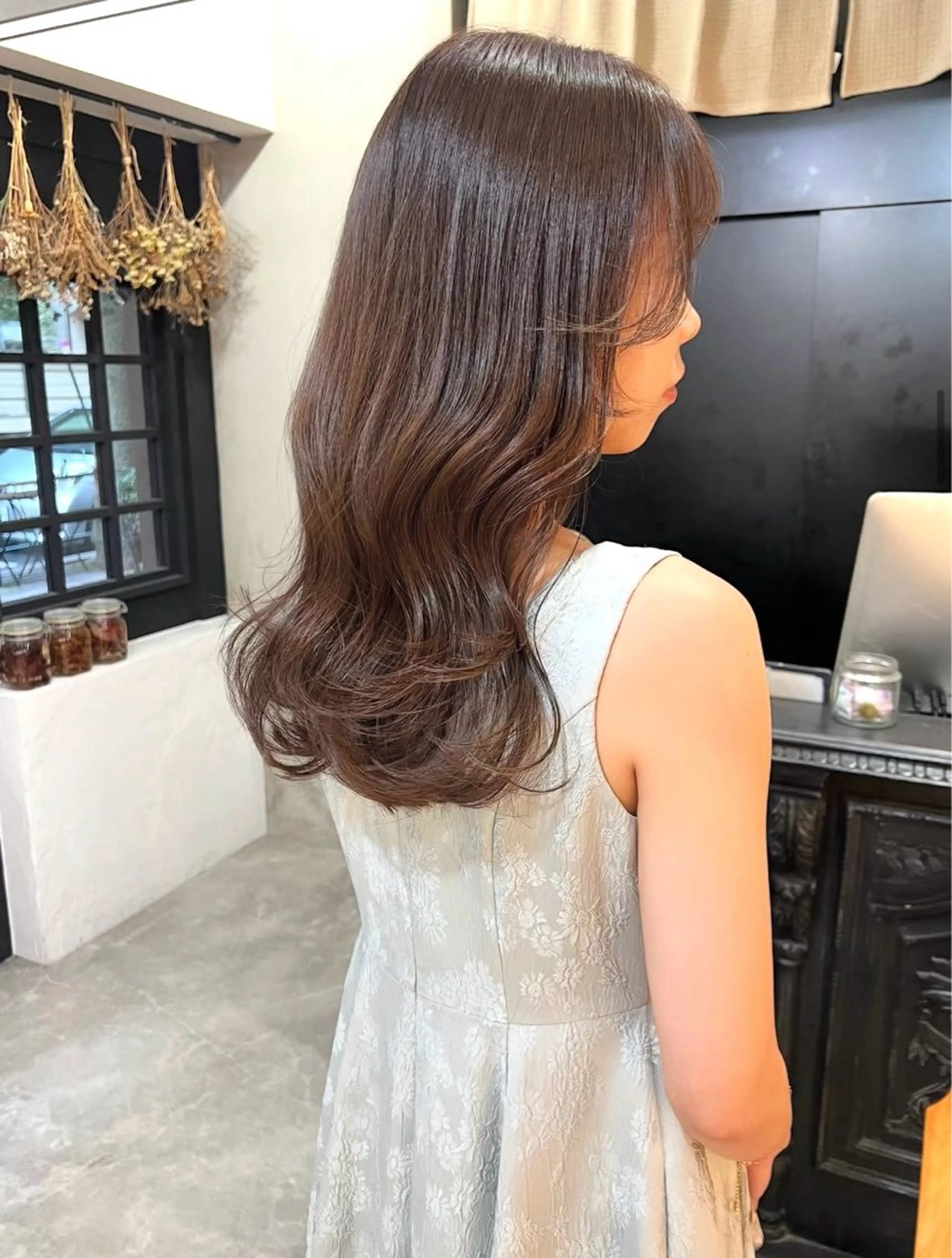 カラー 透明感カラー グレージュ カラーモデル募集中 🫧リオ🫧のヘアスタイル