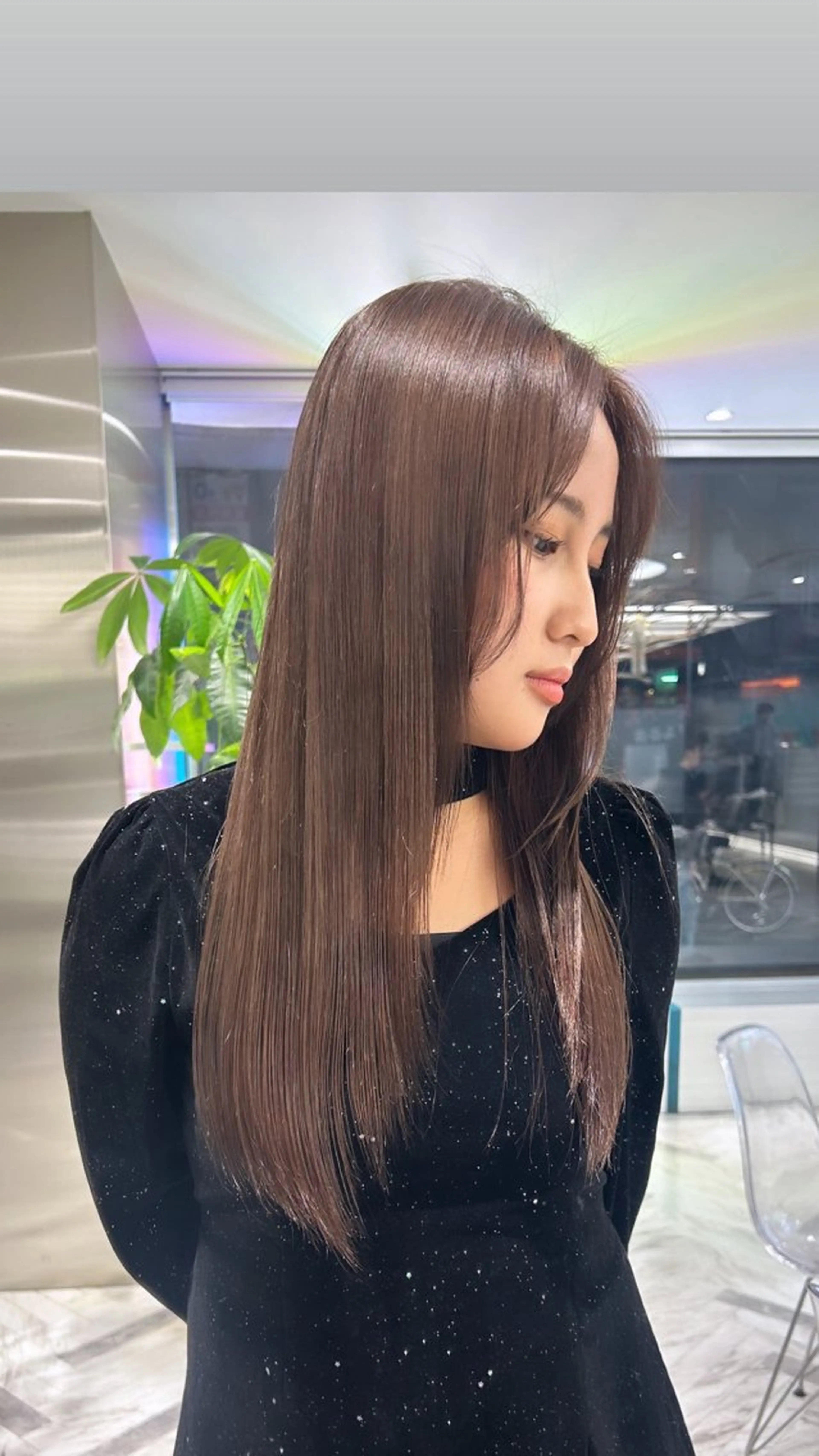 ロング カラー ヘアカラー トリートメント メンズ/ボブ/パーマ /くるみのマツエク・マツパデザイン